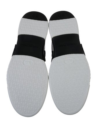 Philipp Plein Leather Studded Accents Sneakers