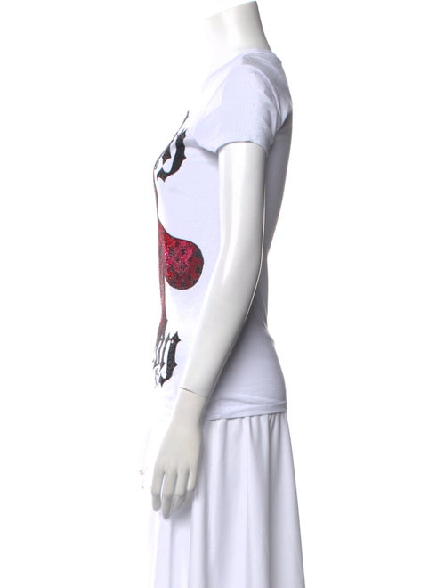 Philipp Plein Graphic Print Crew Neck T-Shirt