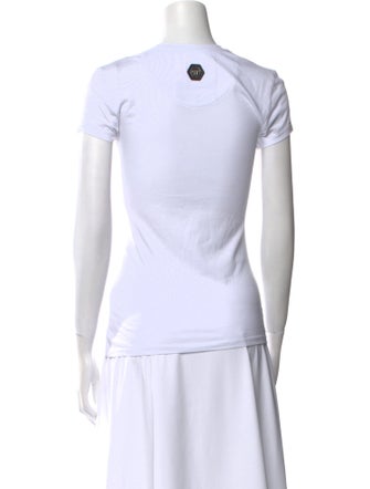 Philipp Plein Graphic Print Crew Neck T-Shirt