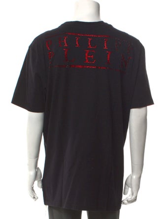 Philipp Plein Graphic Print Crew Neck T-Shirt