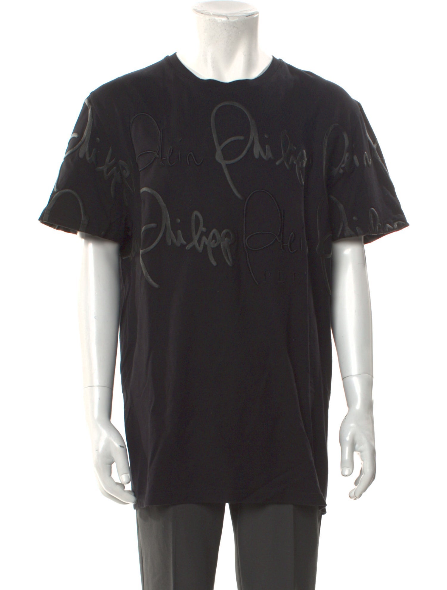 Philipp Plein Graphic Print Crew Neck T-Shirt