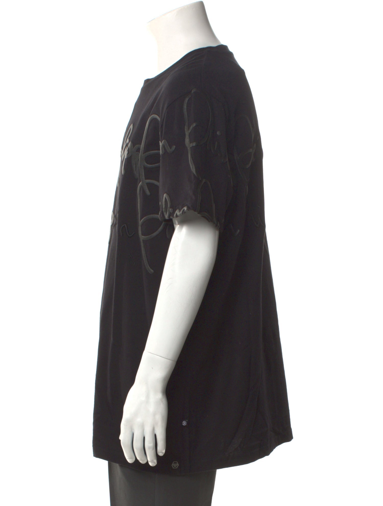 Philipp Plein Graphic Print Crew Neck T-Shirt