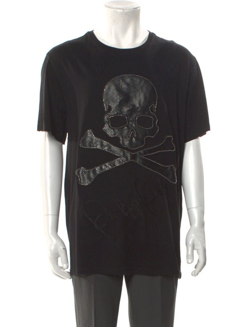 Philipp Plein Graphic Print Crew Neck T-Shirt