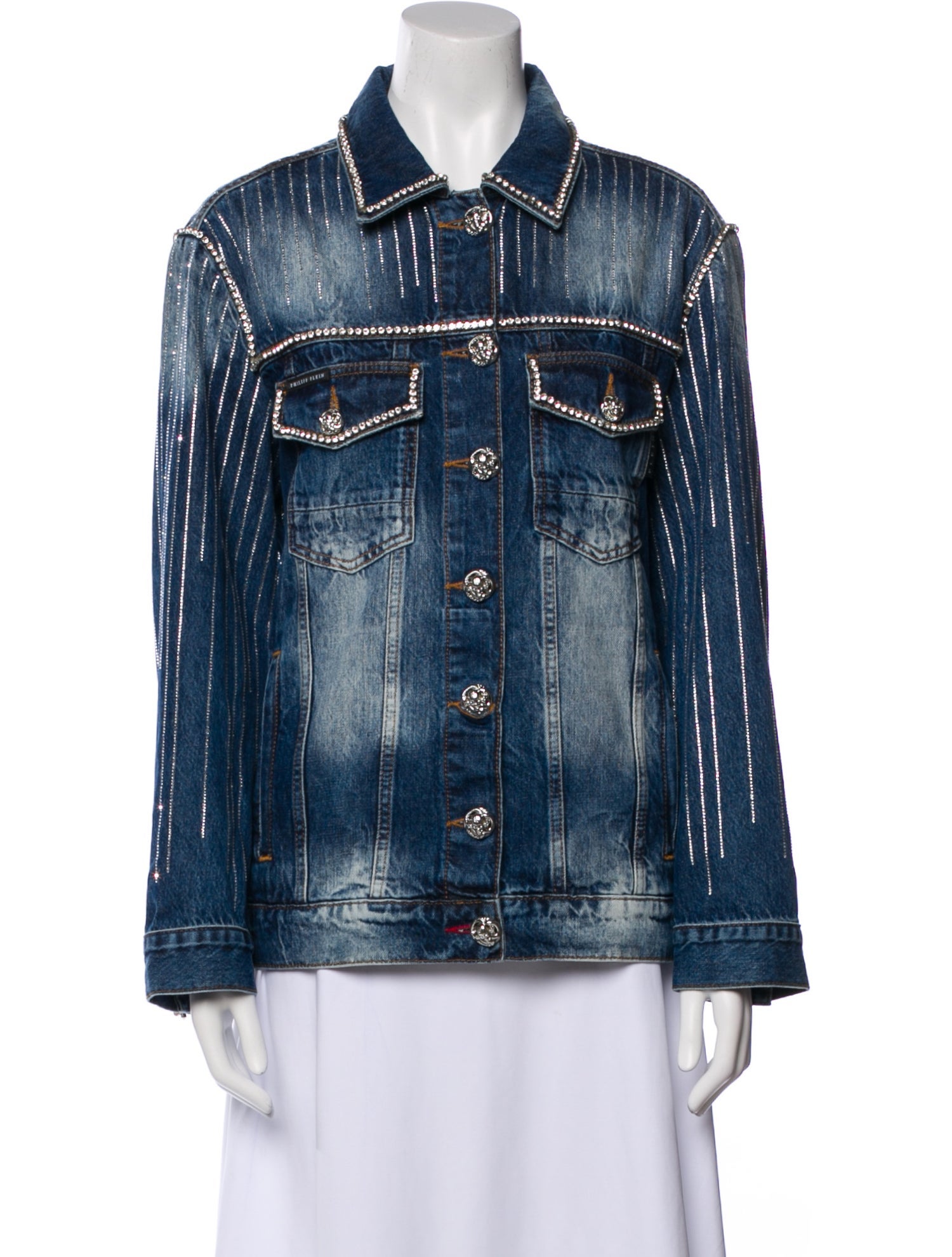 Philipp Plein Denim Jacket w/ Tags