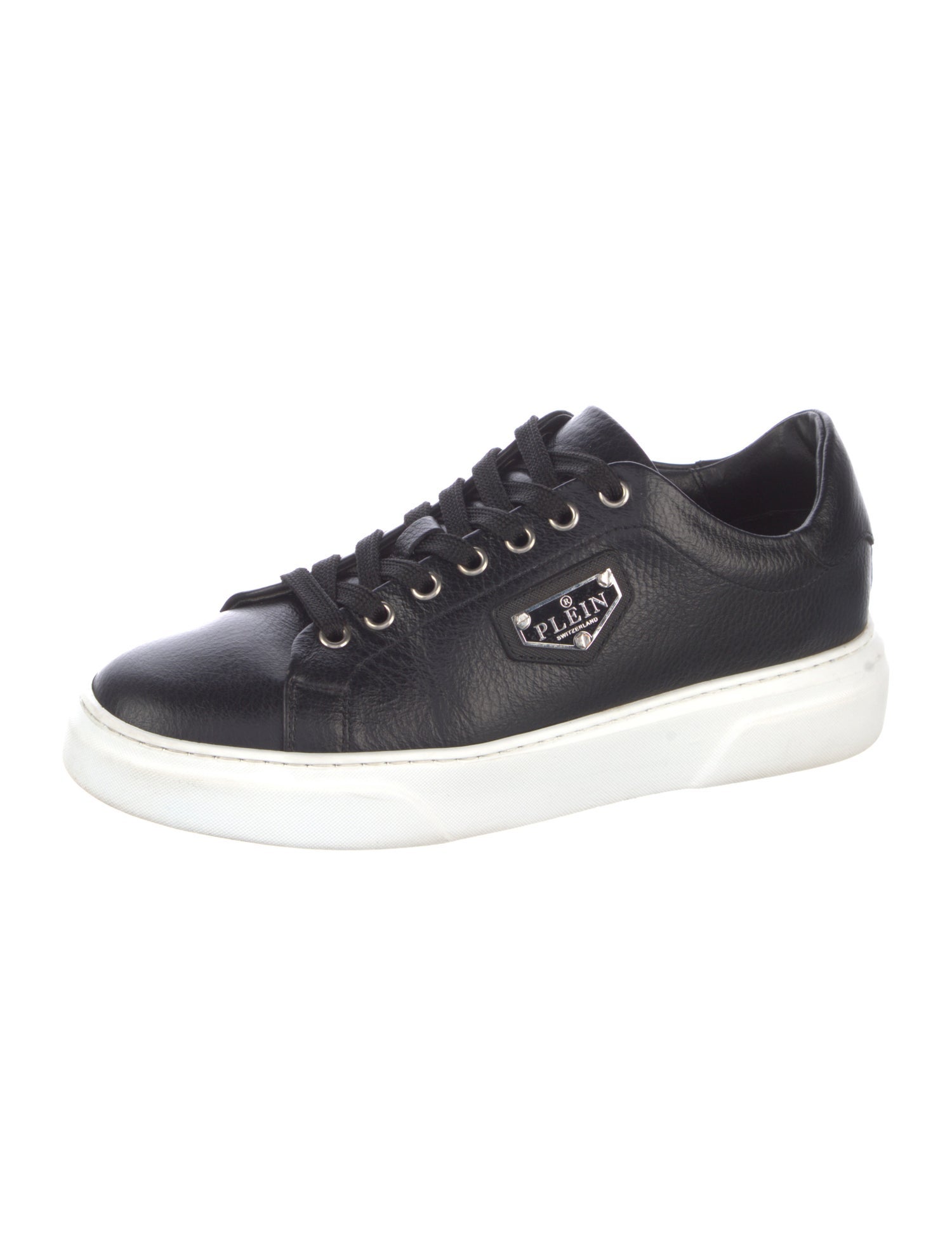 Philipp Plein Leather Sneakers
