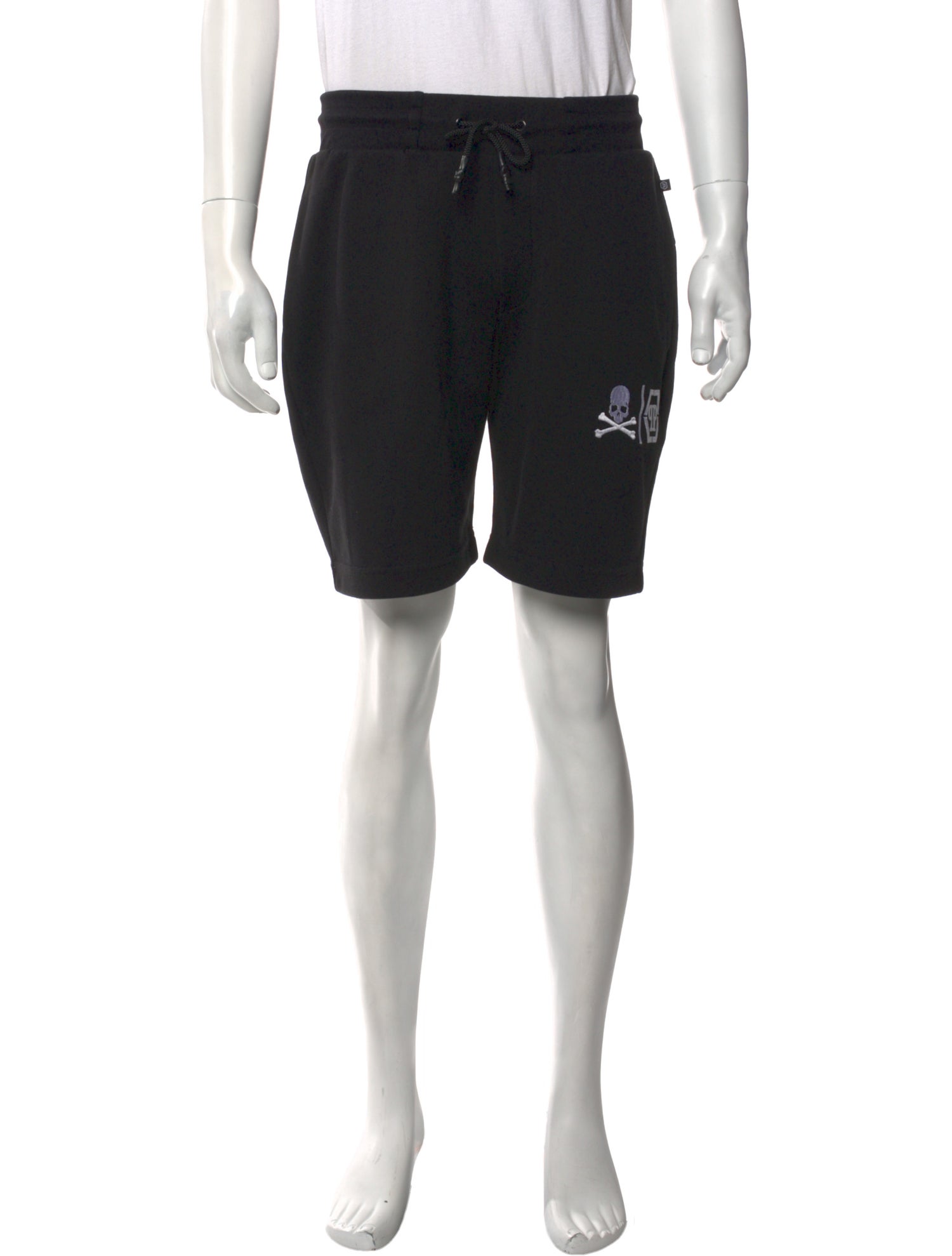 Philipp Plein Graphic Print Jogger Shorts