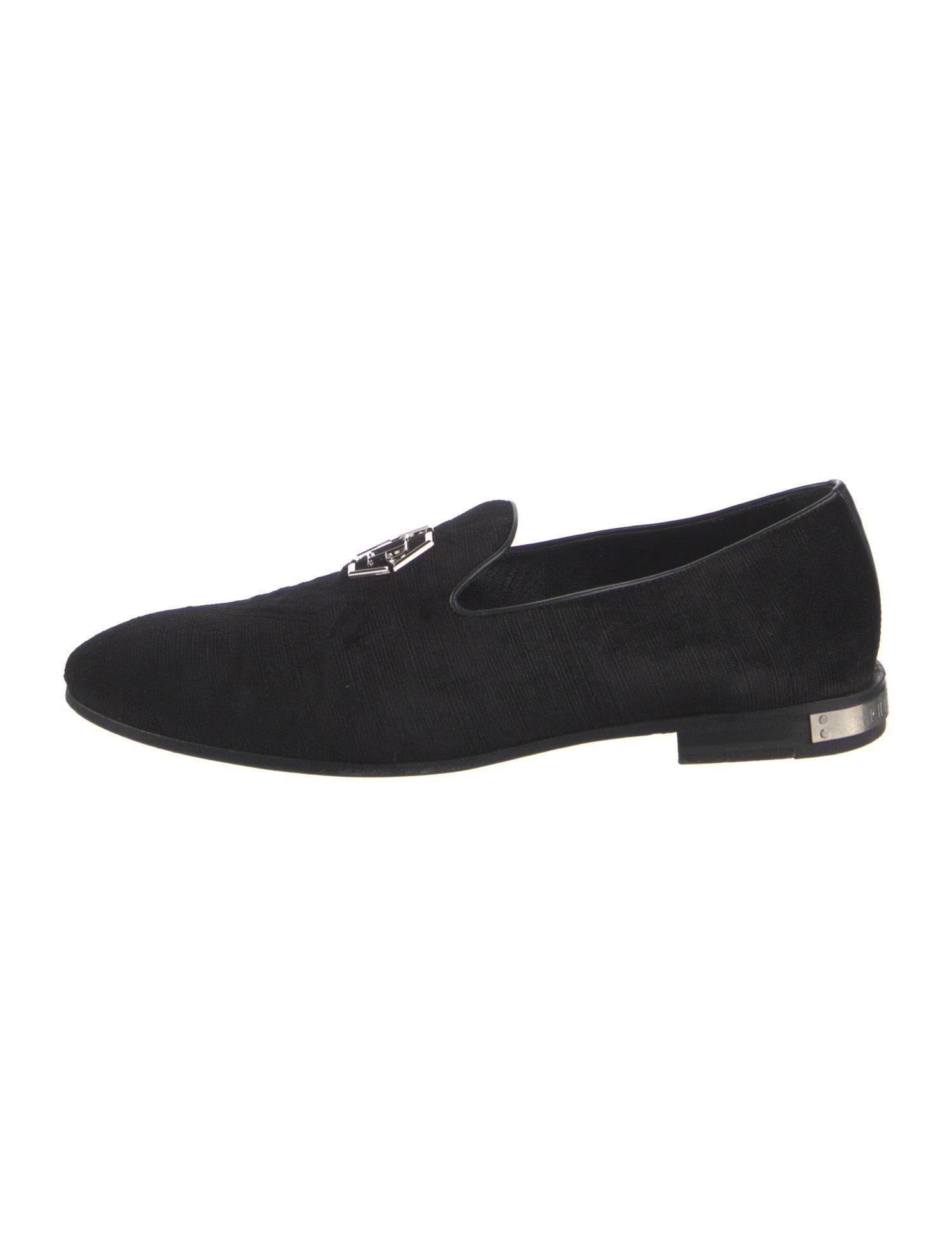 Philipp Plein Velvet Loafers