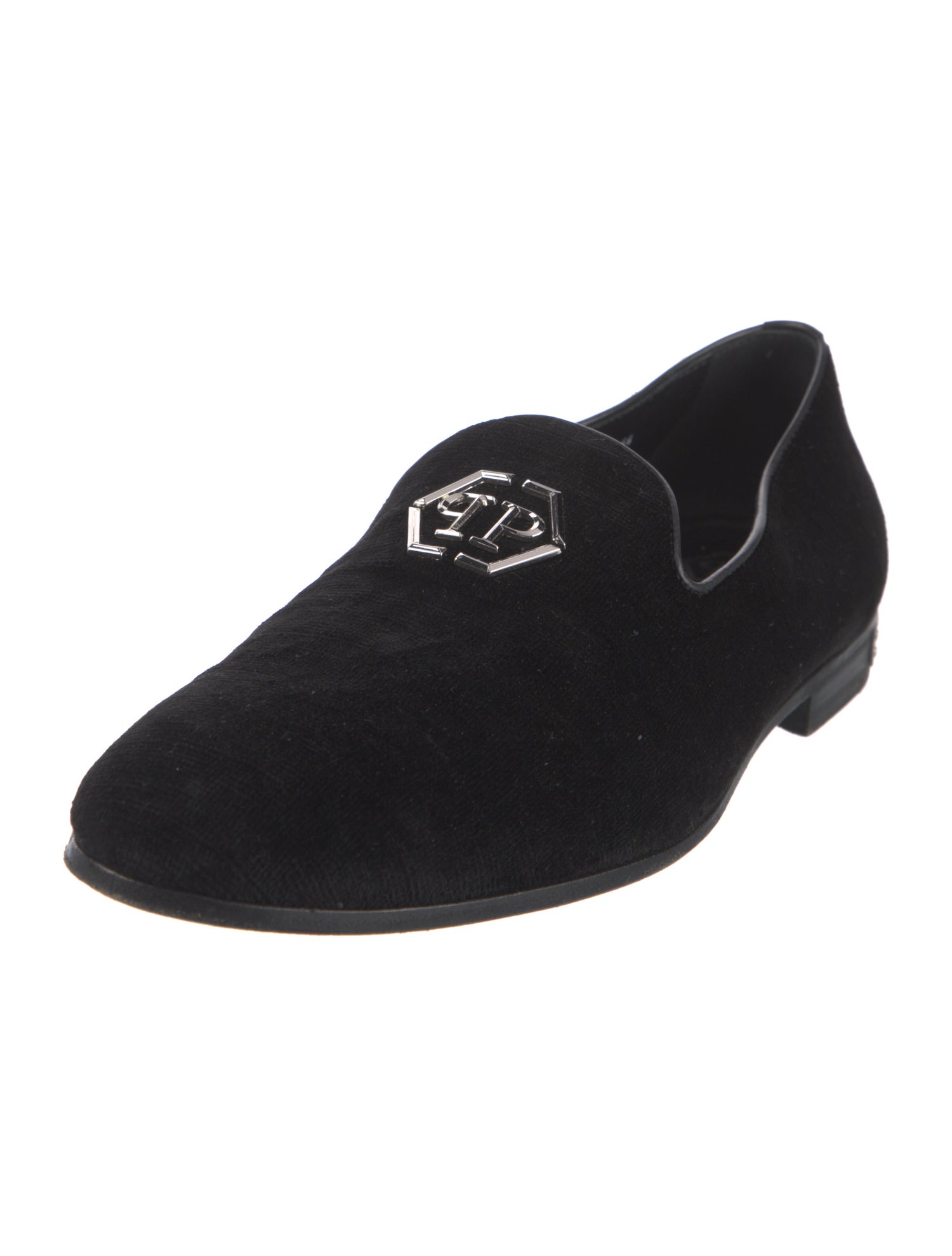 Philipp Plein Velvet Loafers