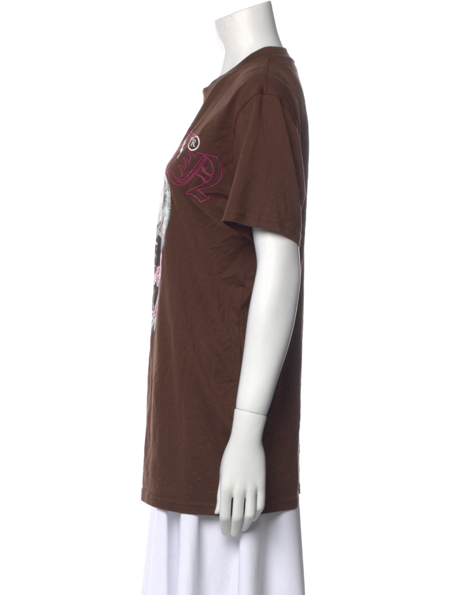 Philipp Plein Graphic Print Crew Neck T-Shirt