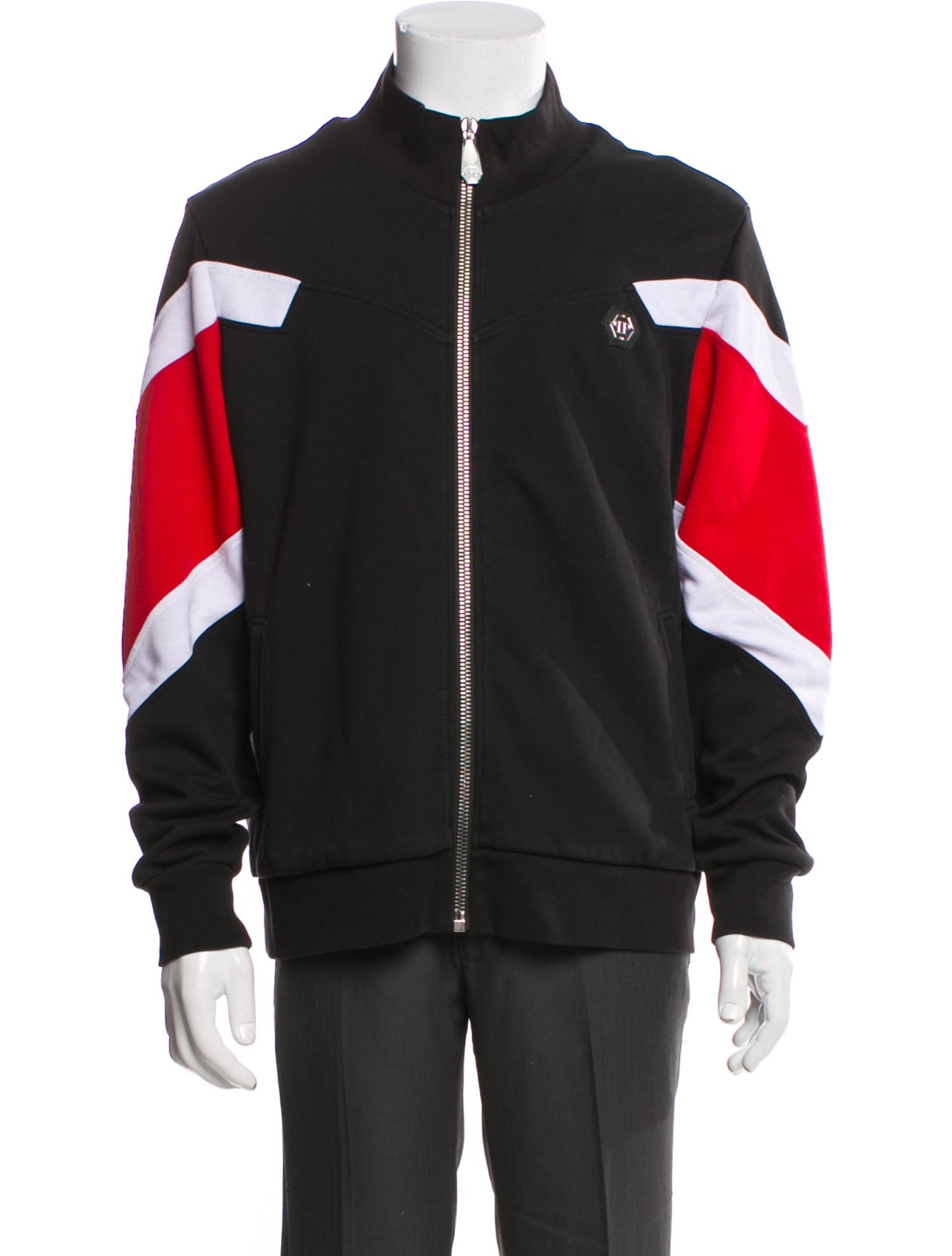 Philipp Plein Colorblock Pattern Jacket
