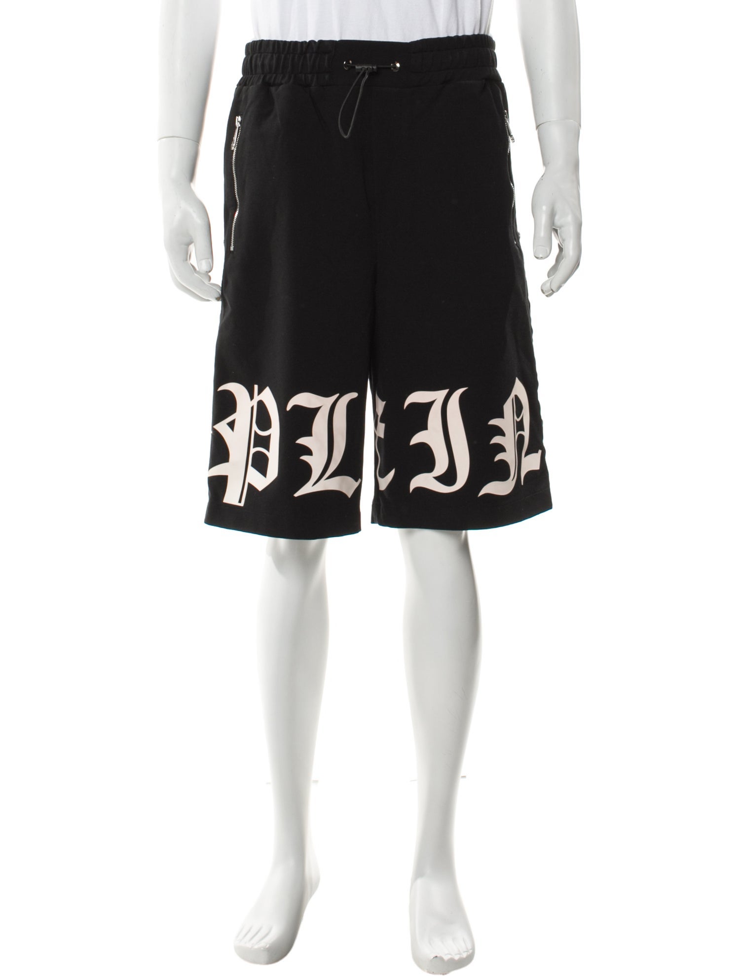 Philipp Plein Graphic Print Jogger Shorts