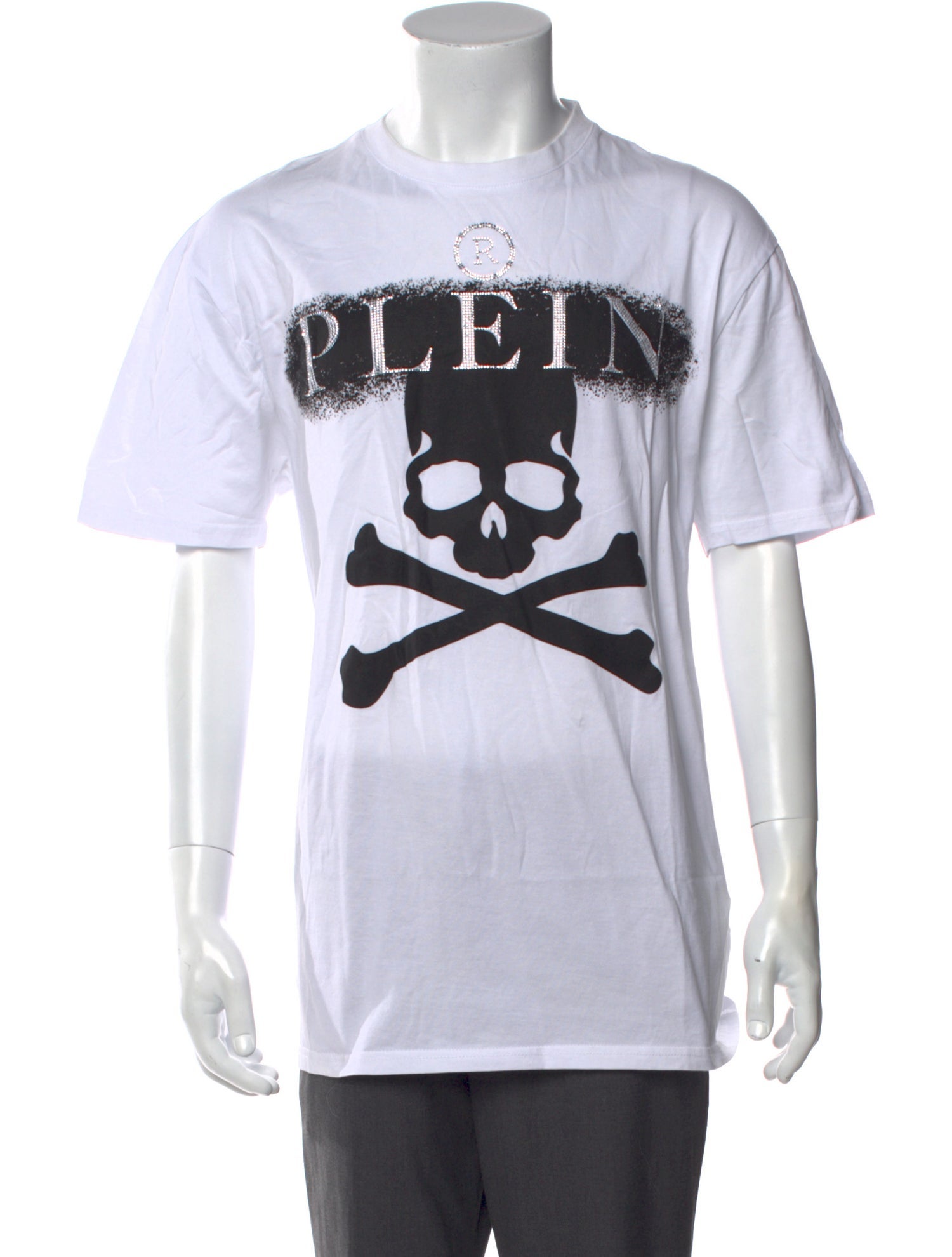 Philipp Plein Graphic Print Crew Neck T-Shirt