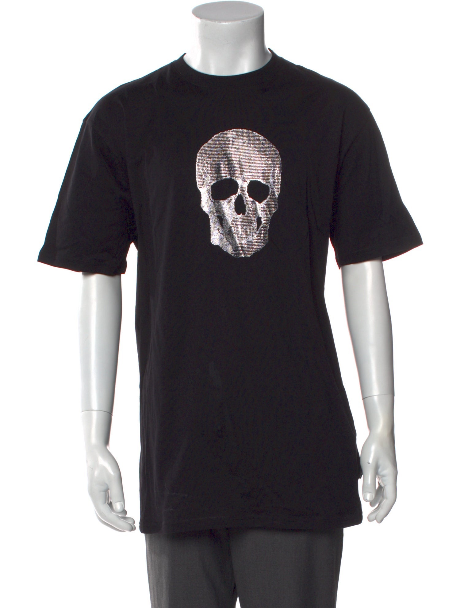 Philipp Plein Graphic Print Crew Neck T-Shirt