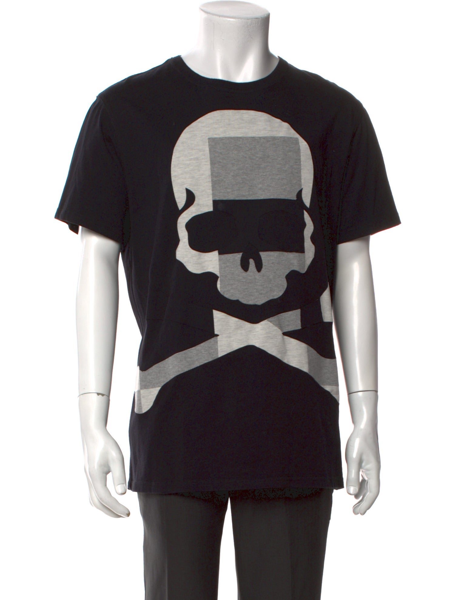 Philipp Plein Graphic Print Crew Neck T-Shirt