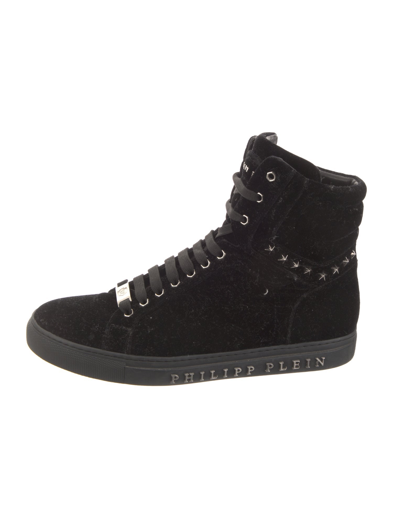 Philipp Plein Velvet Sneakers