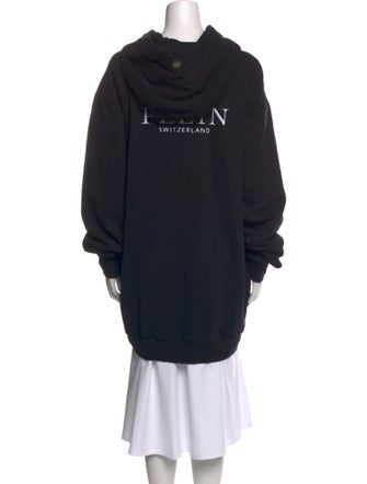 Philipp Plein Graphic Print Crew Neck Sweatshirt