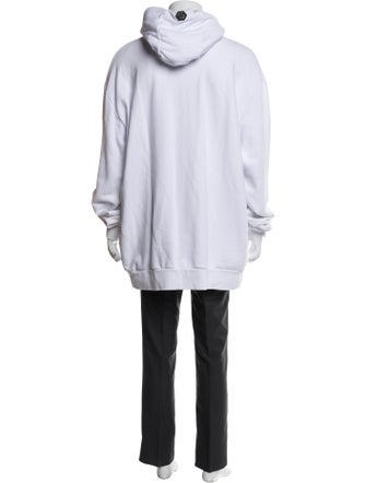 Philipp Plein Graphic Print Crew Neck Hoodie