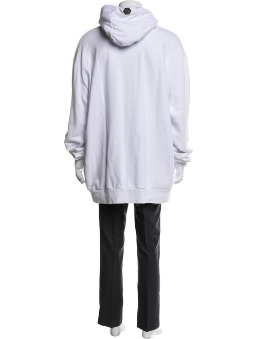 Philipp Plein Graphic Print Crew Neck Hoodie