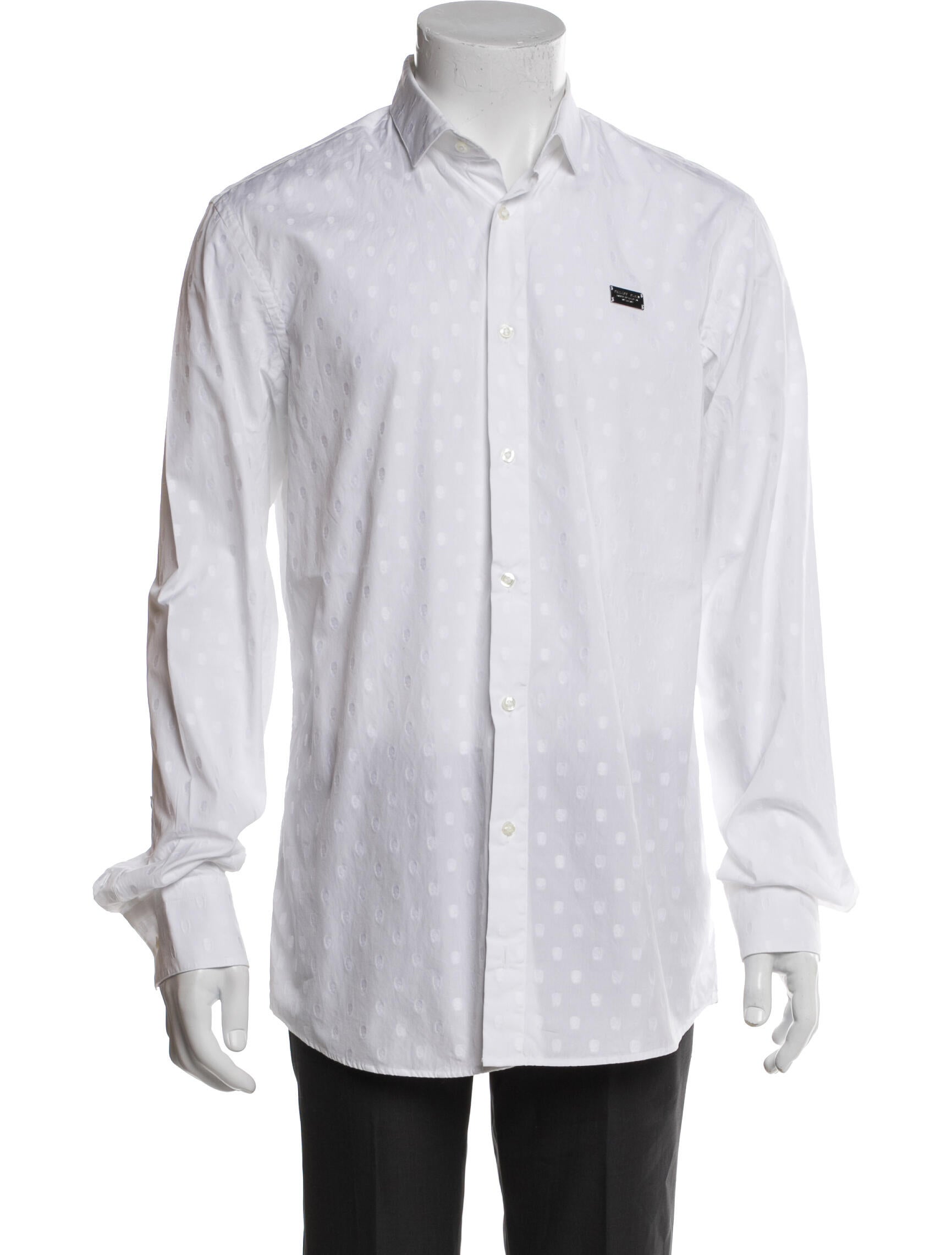 Philipp Plein Long Sleeve Dress Shirt