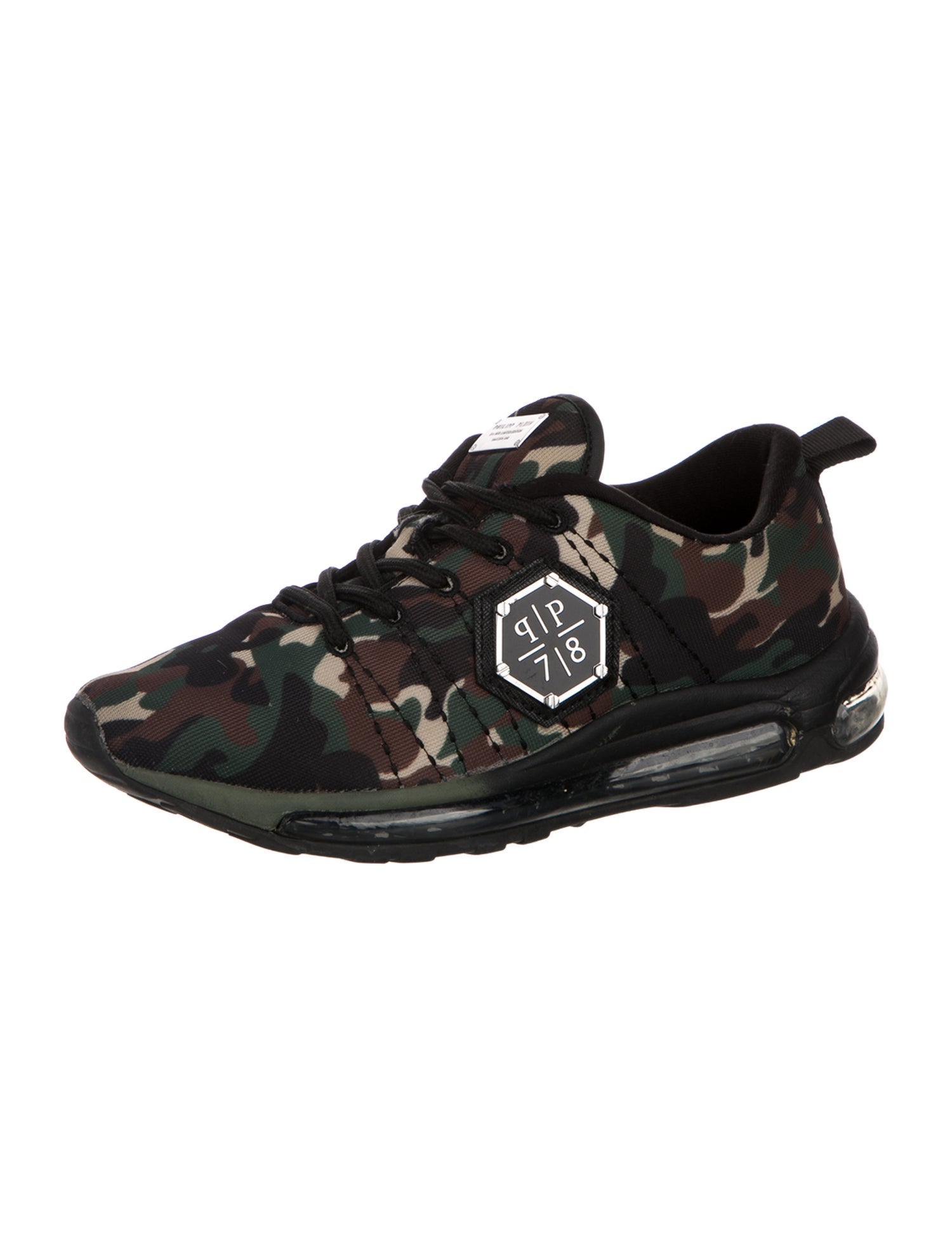 Philipp Plein Camouflage Print Sneakers