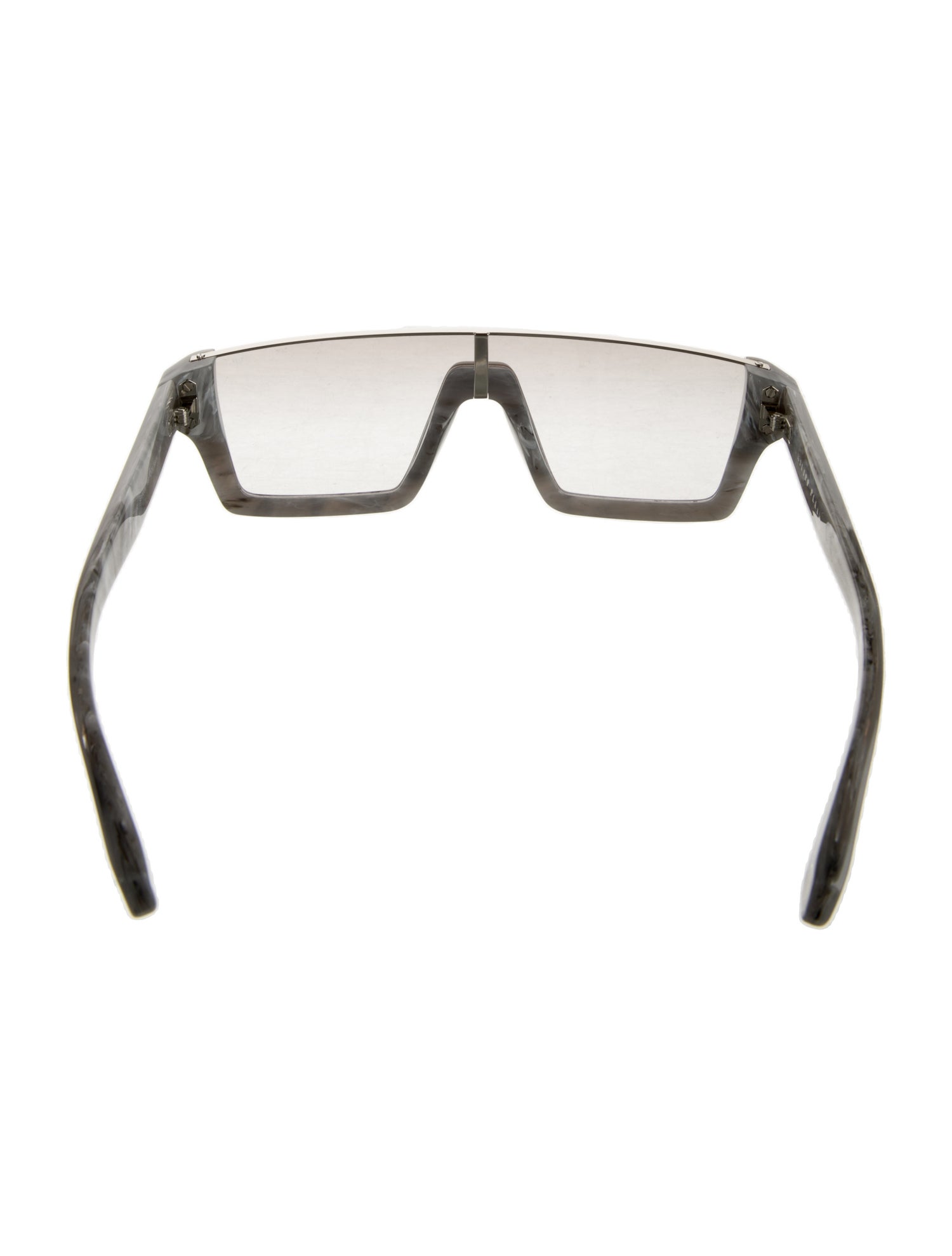 Philipp Plein Shield Mirrored Sunglasses w/ Tags