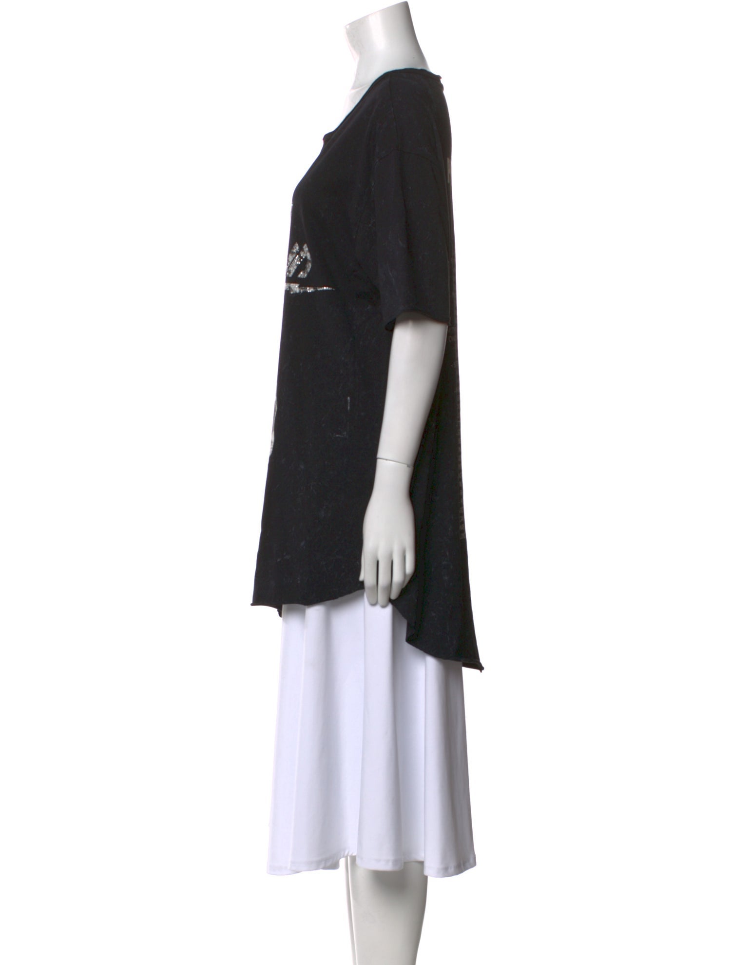 Philipp Plein Graphic Print Mini Dress