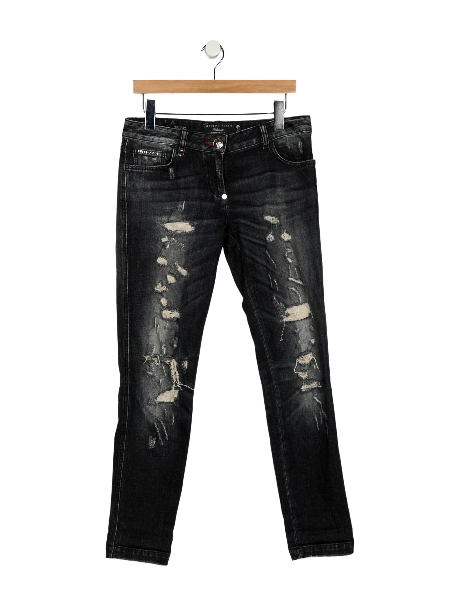 Philipp Plein Mid-Rise Skinny Leg Jeans