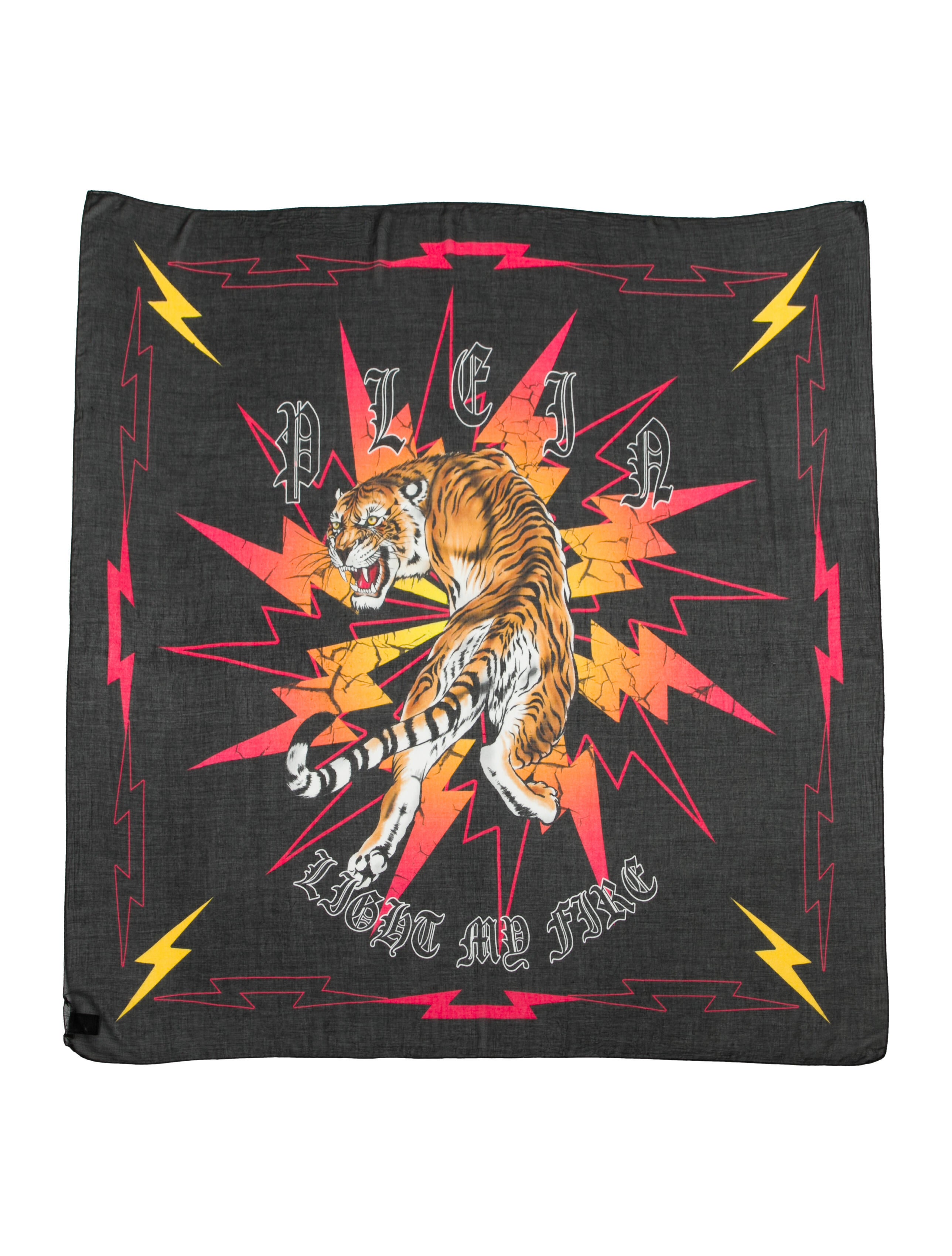 Philipp Plein Printed Scarf