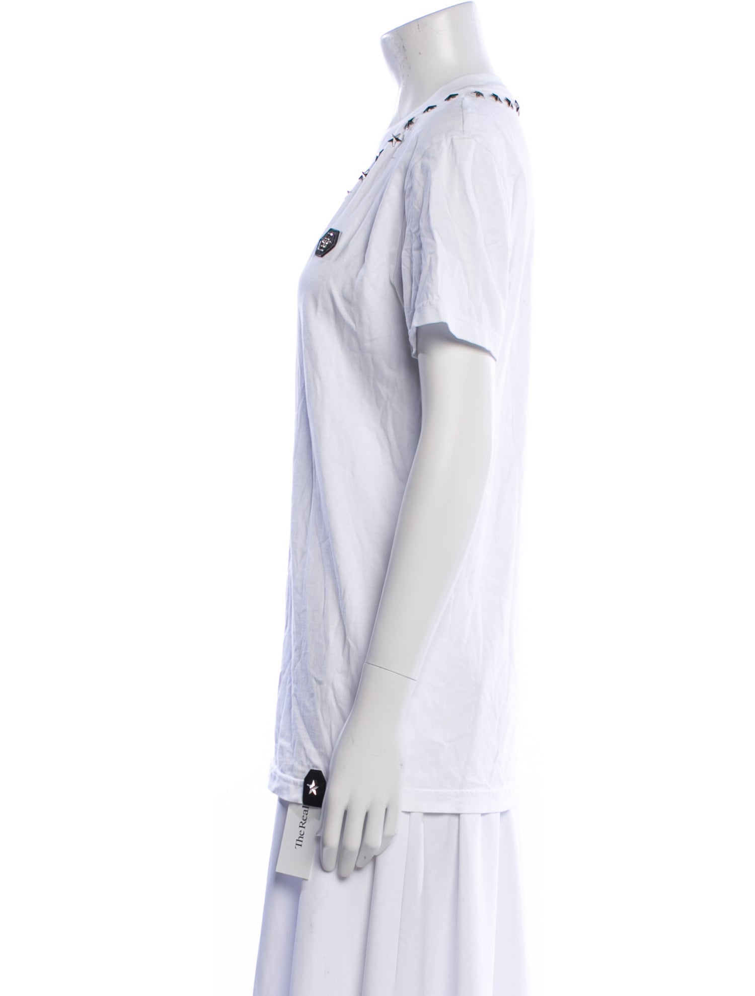 Philipp Plein V-Neck Short Sleeve T-Shirt