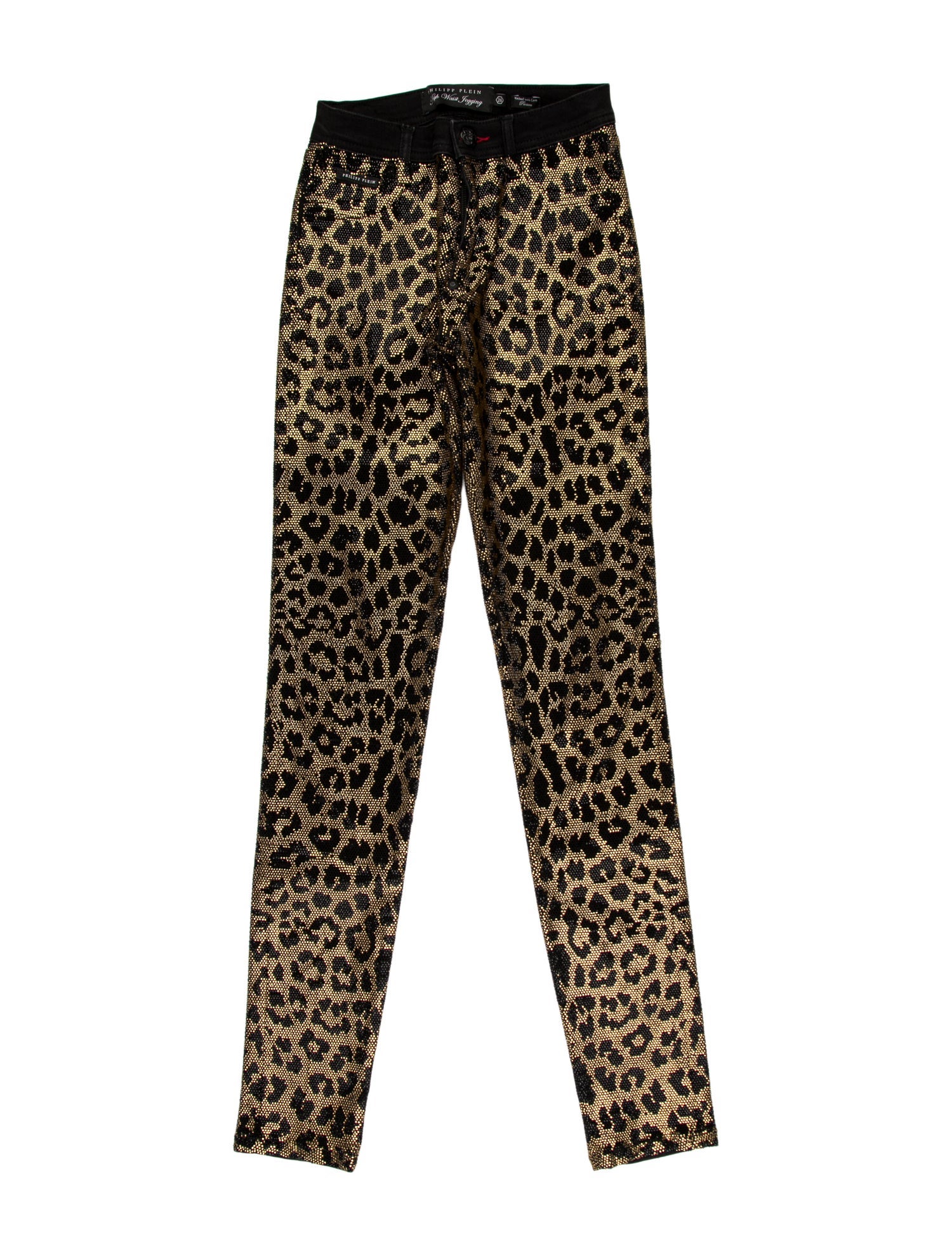 Philipp Plein Animal Print Pants