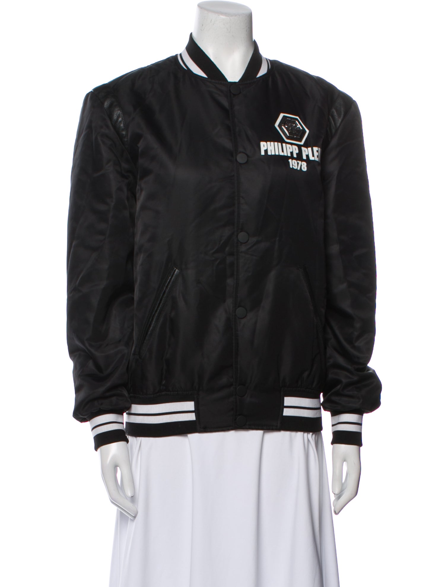 Philipp Plein Graphic Print Bomber Jacket