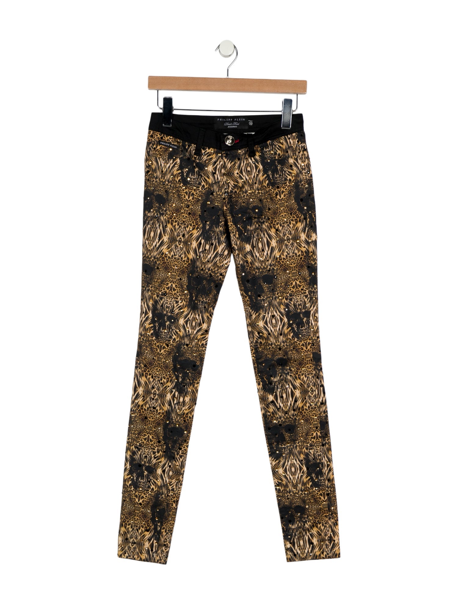Philipp Plein Low-Rise Skinny Leg Jeans w/ Tags