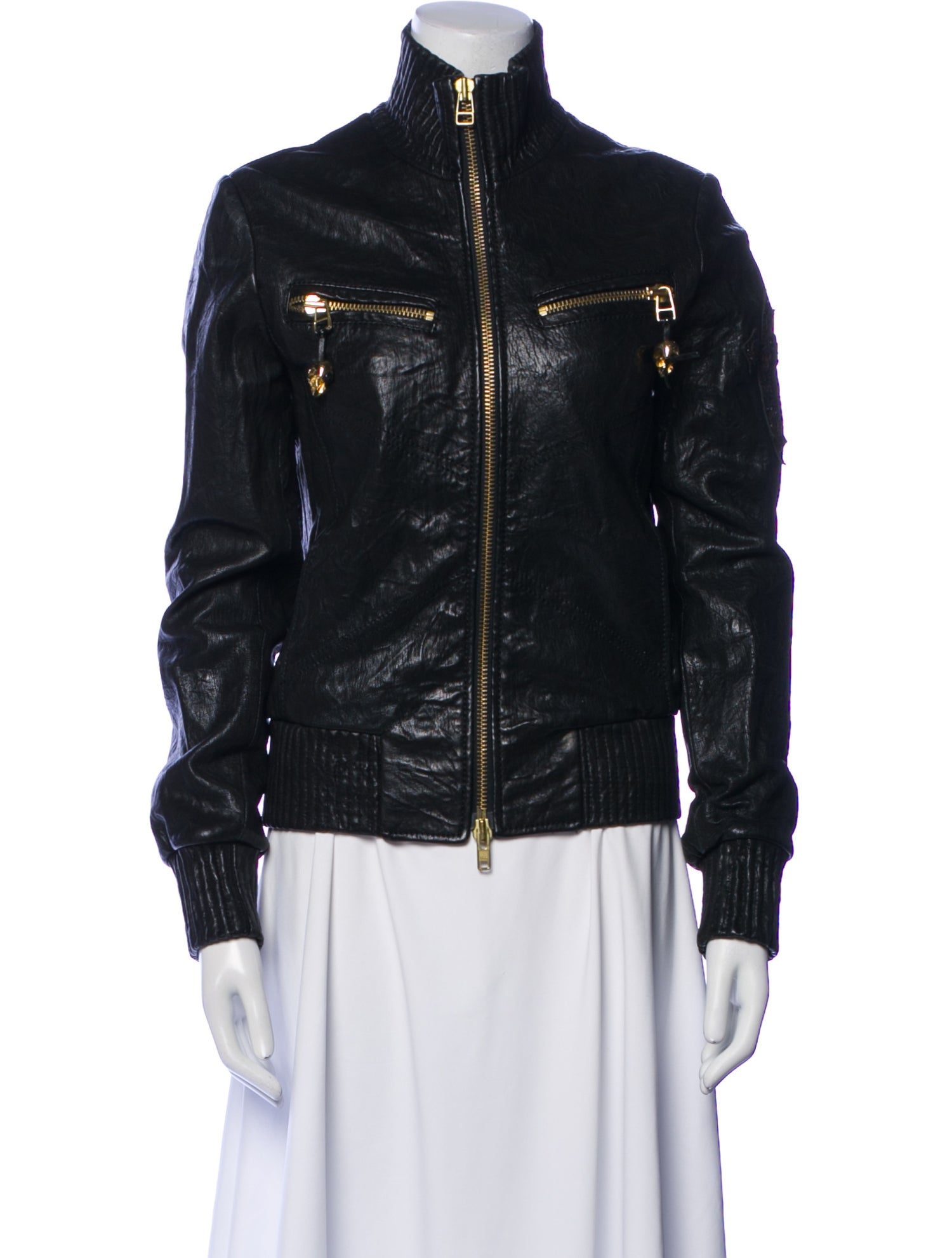 Philipp Plein Leather Jacket
