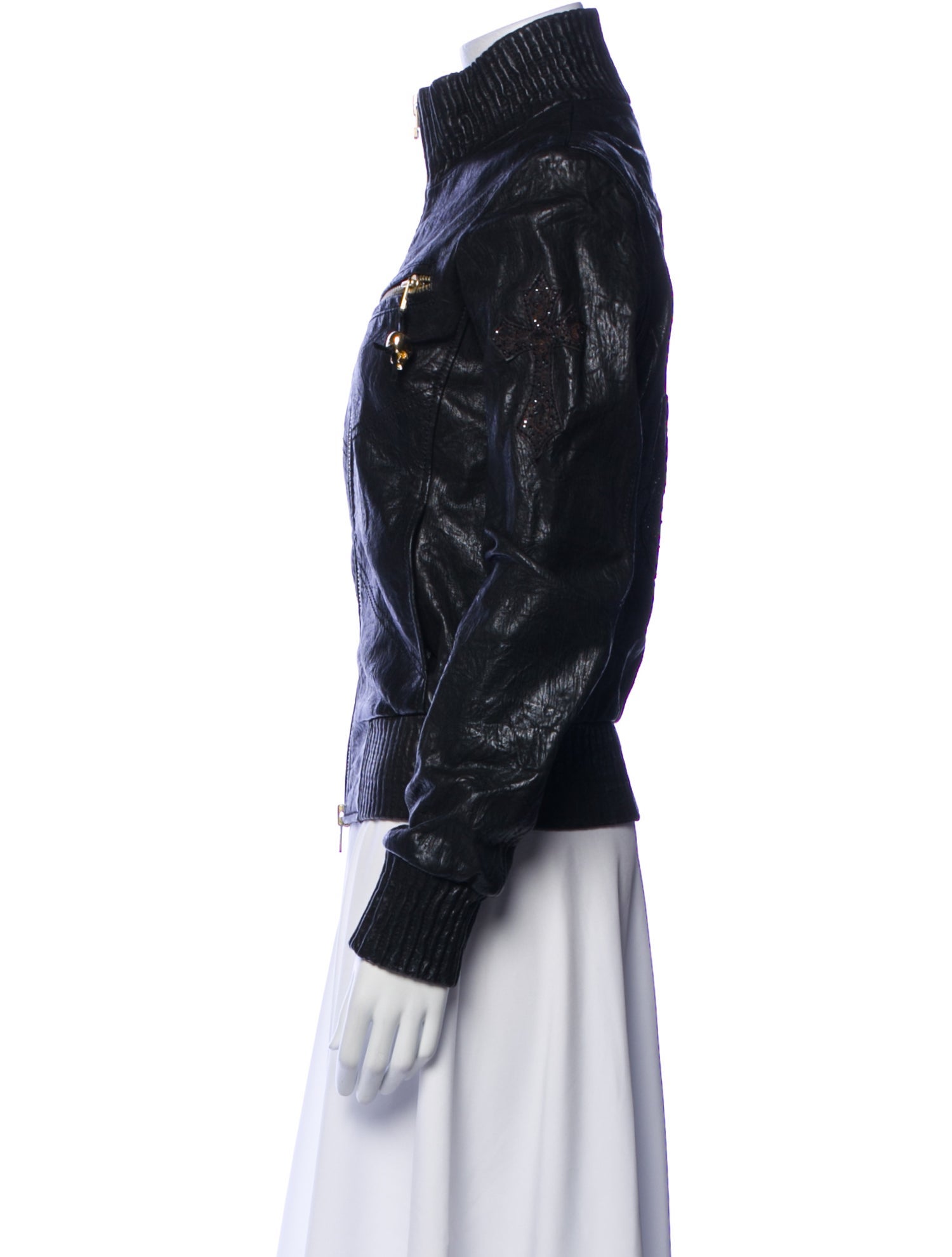 Philipp Plein Leather Jacket