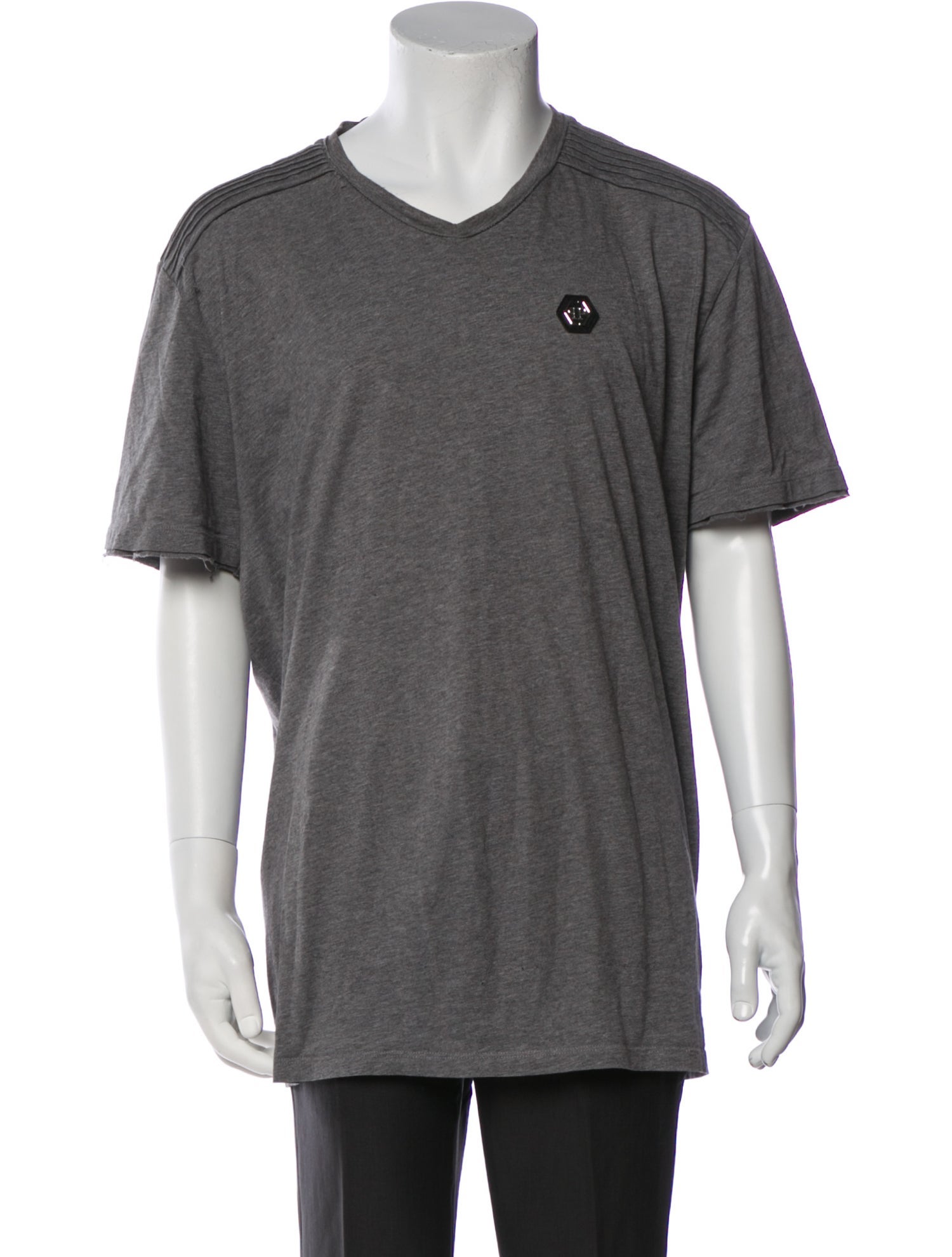 Philipp Plein V-Neck Short Sleeve T-Shirt