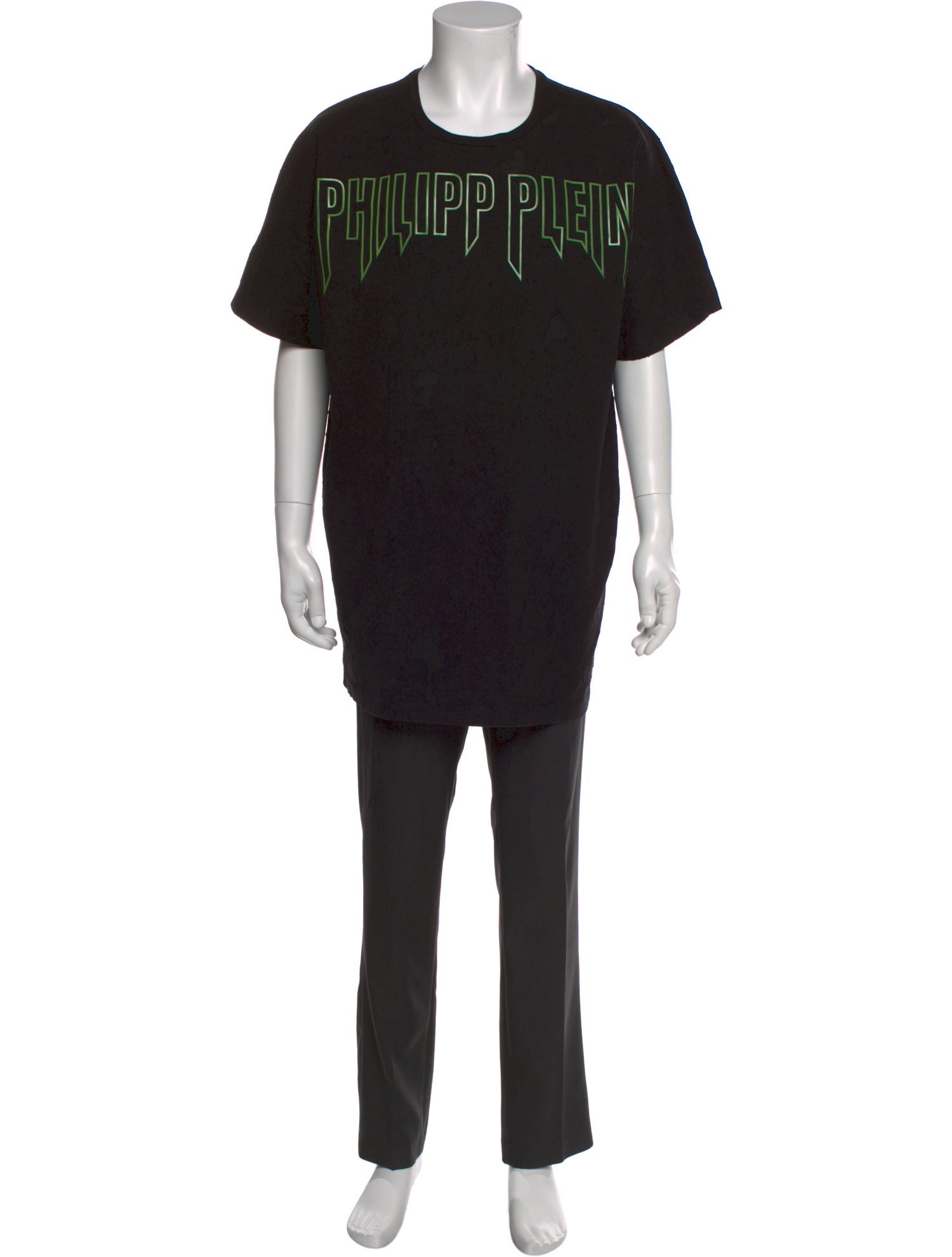 Philipp Plein Graphic Print Crew Neck T-Shirt