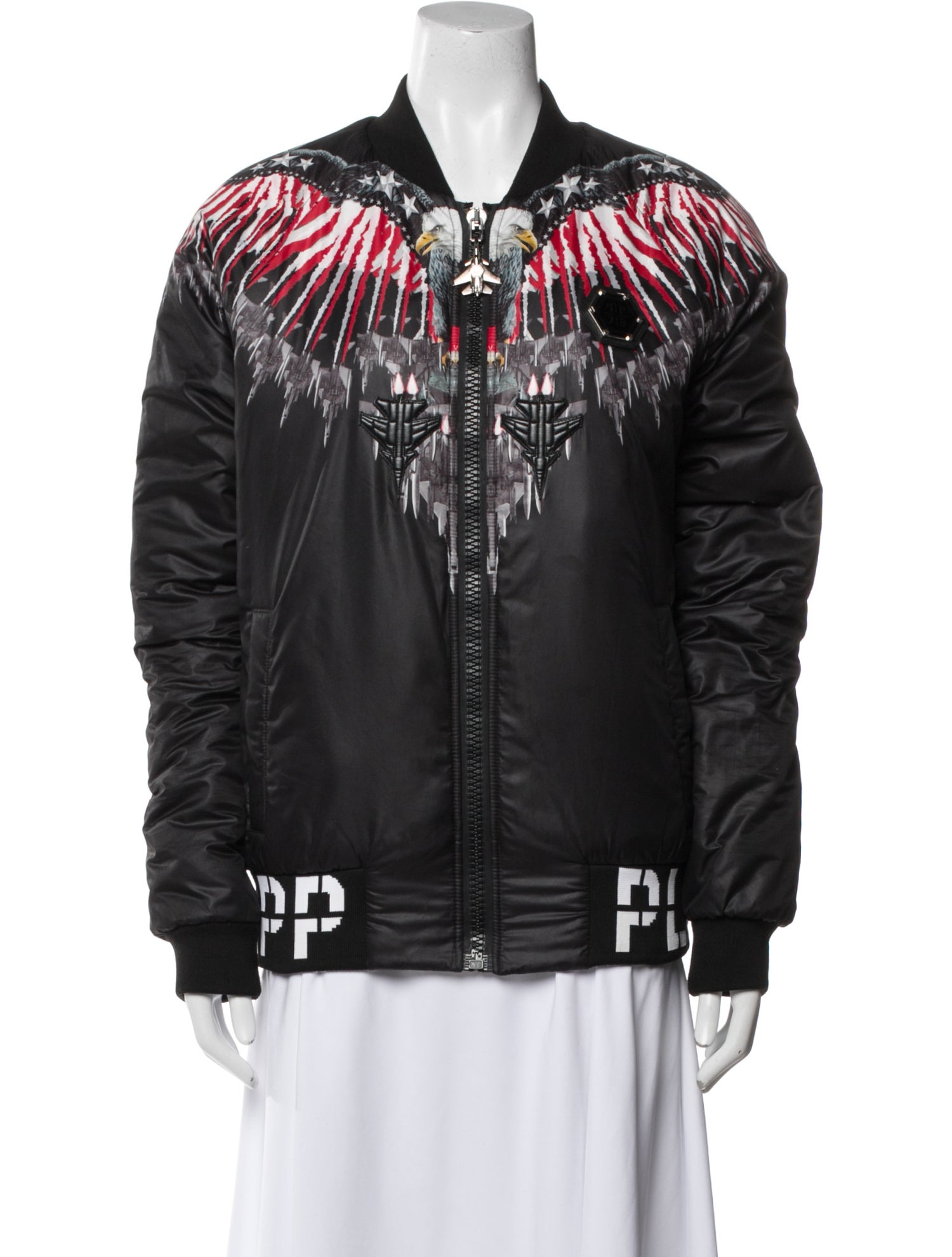 Philipp Plein Printed Bomber Jacket