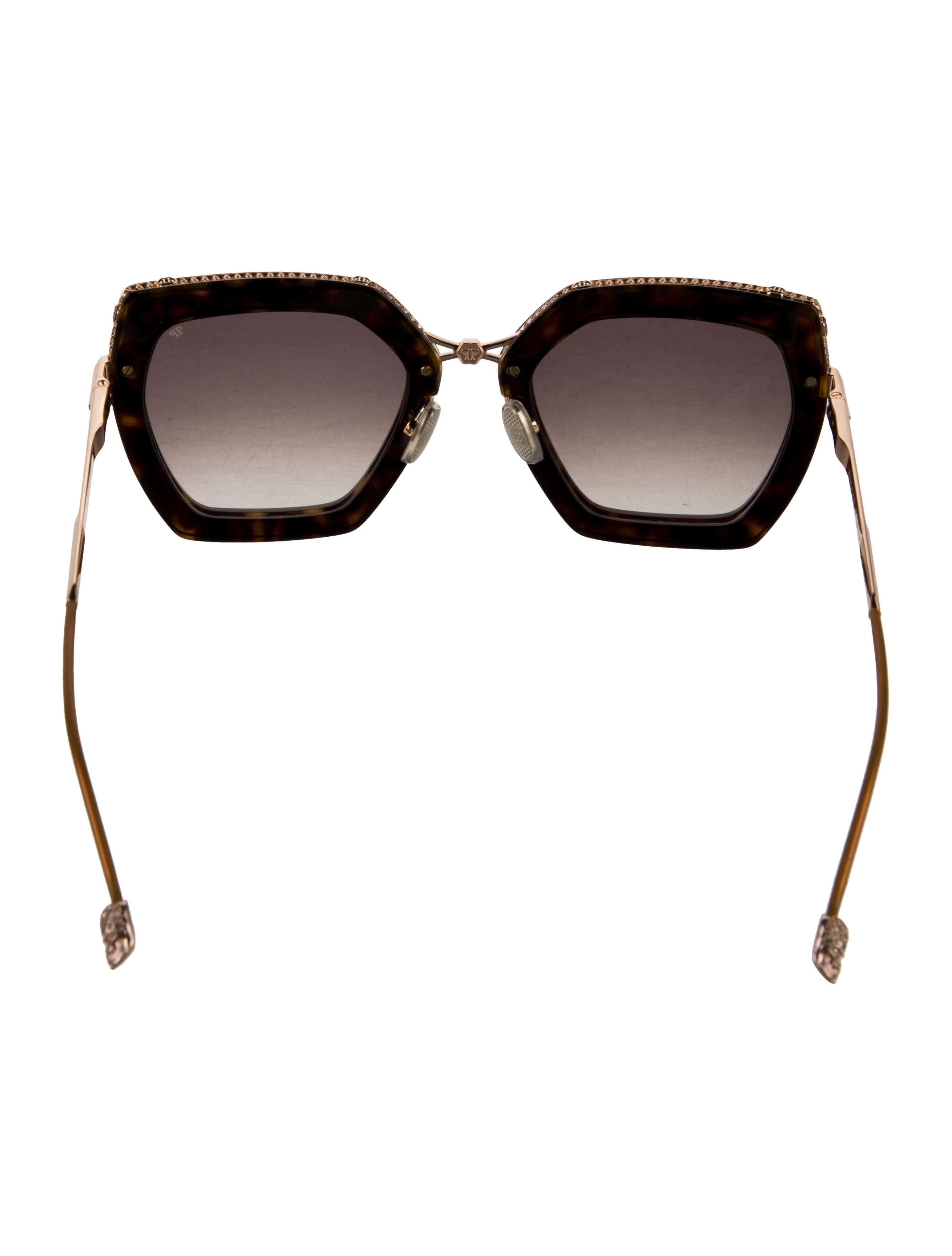 Philipp Plein Oversize Gradient Sunglasses