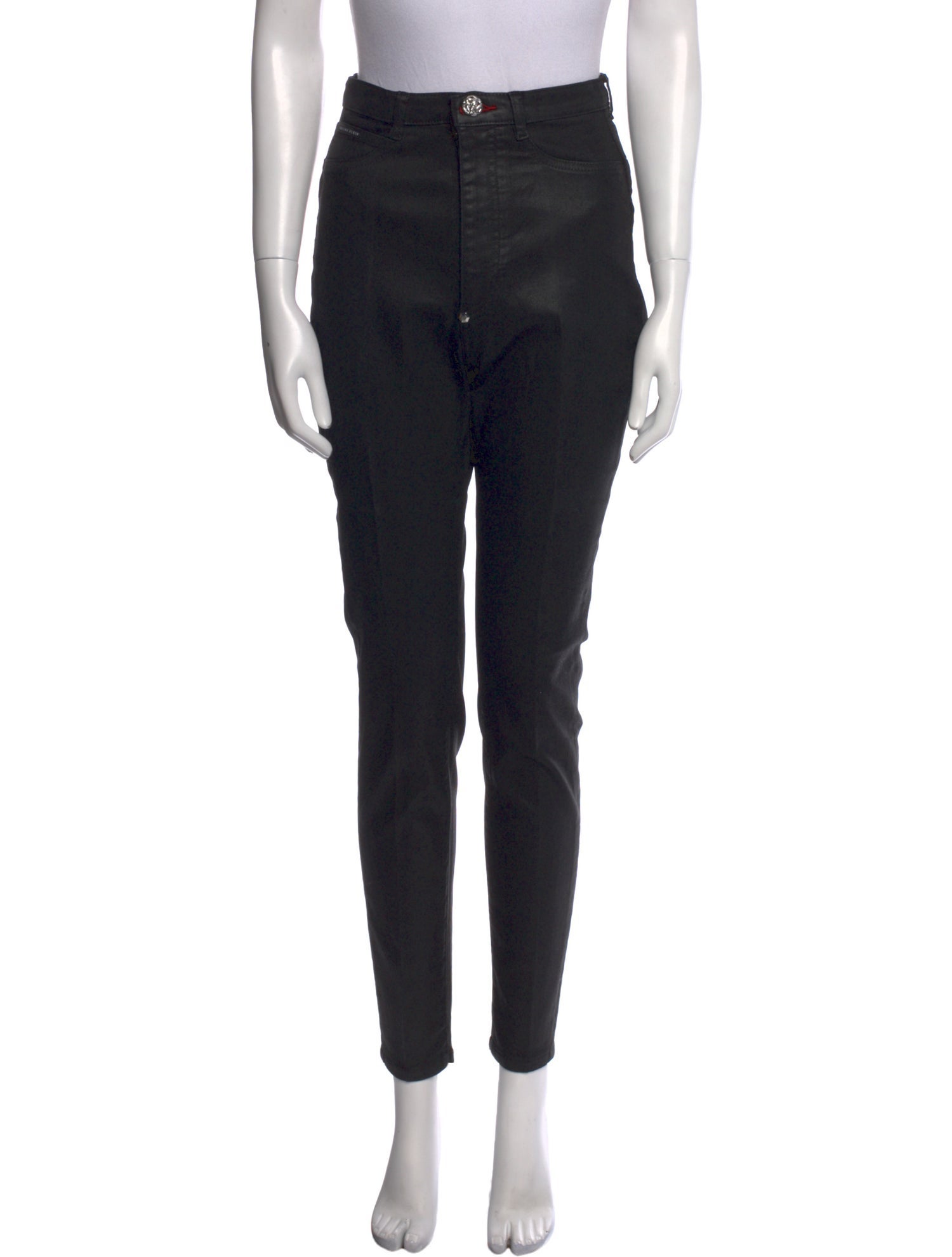 Philipp Plein High-Rise Skinny Leg Jeans