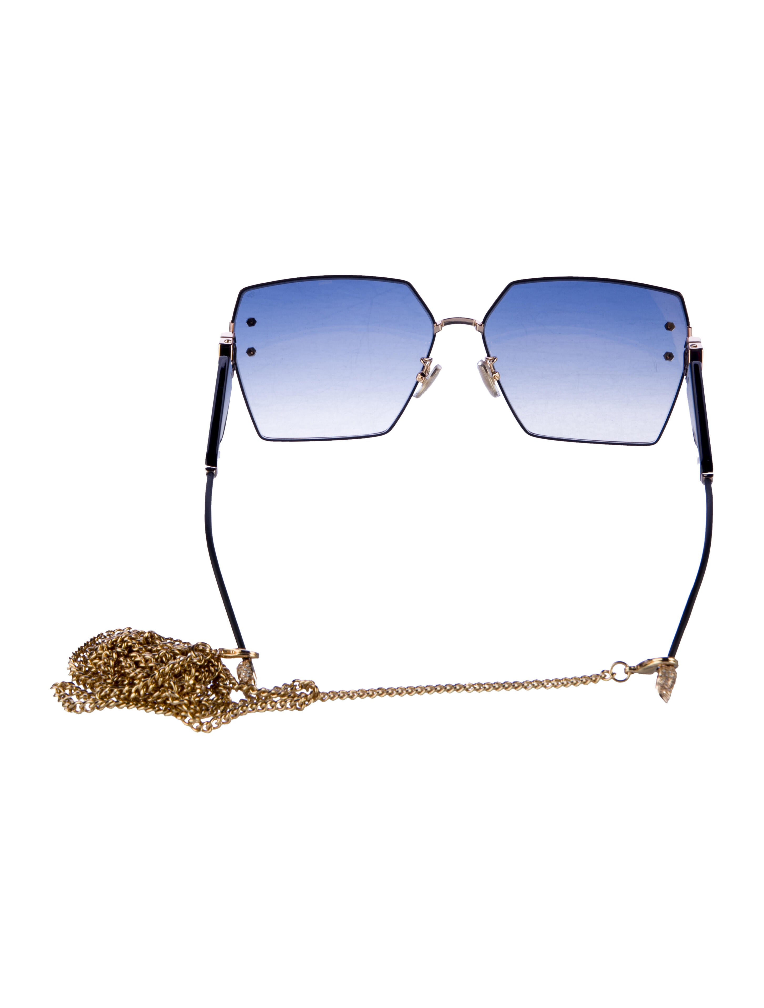 Philipp Plein Aviator Tinted Sunglasses