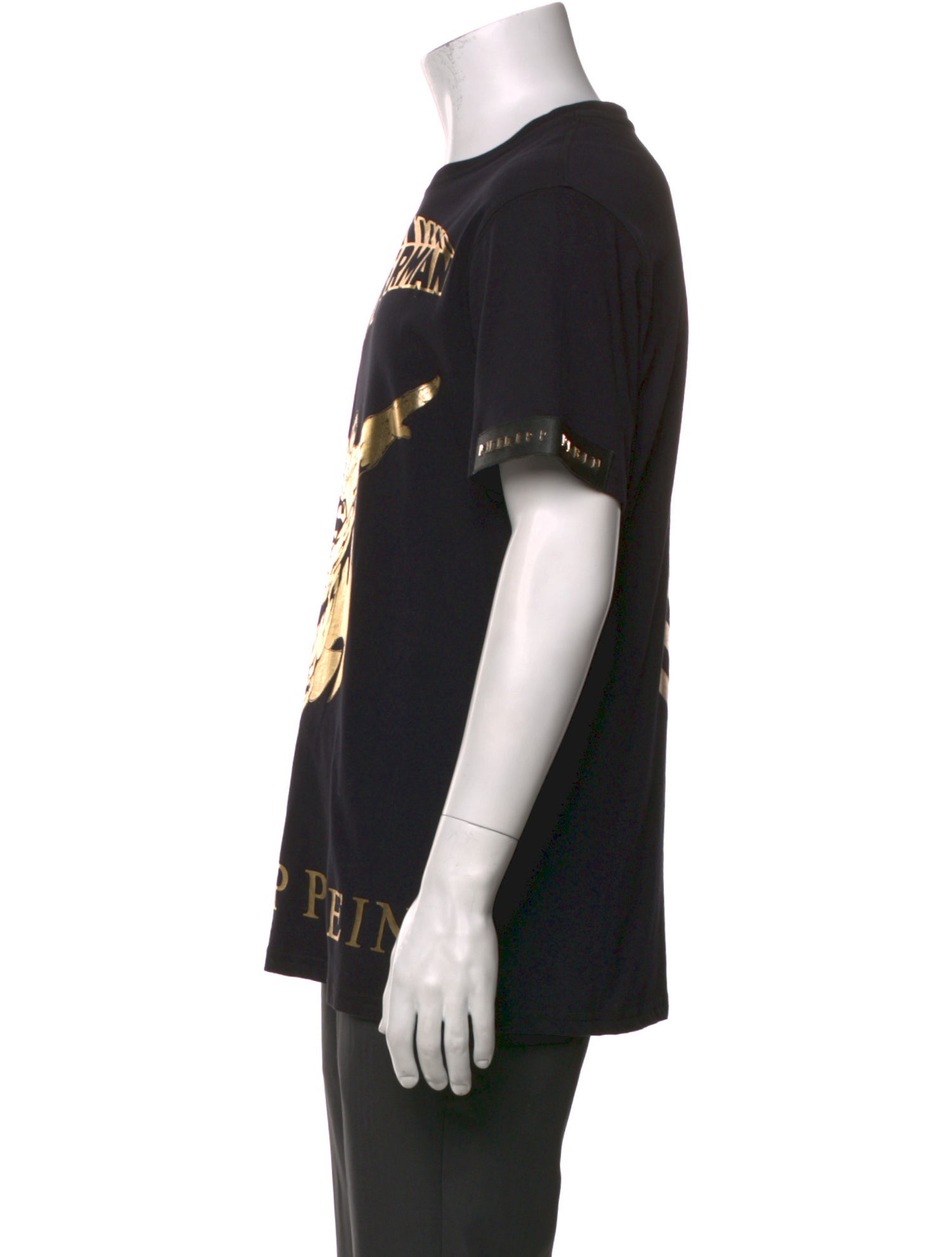 Philipp Plein Graphic Print Crew Neck T-Shirt