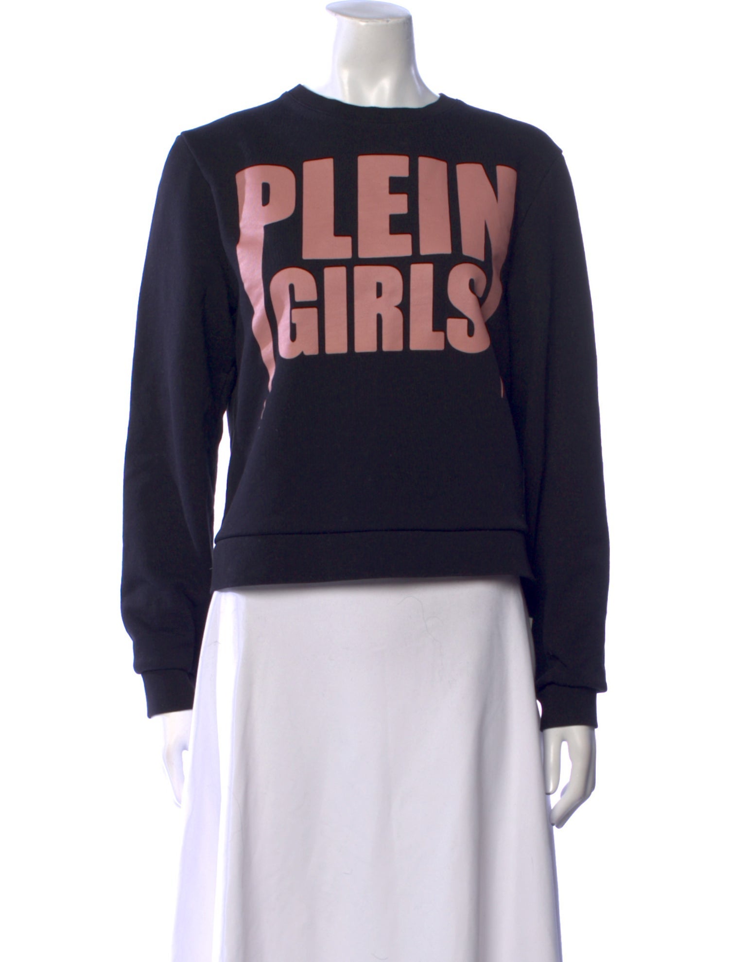 Philipp Plein Graphic Print Crew Neck Sweatshirt