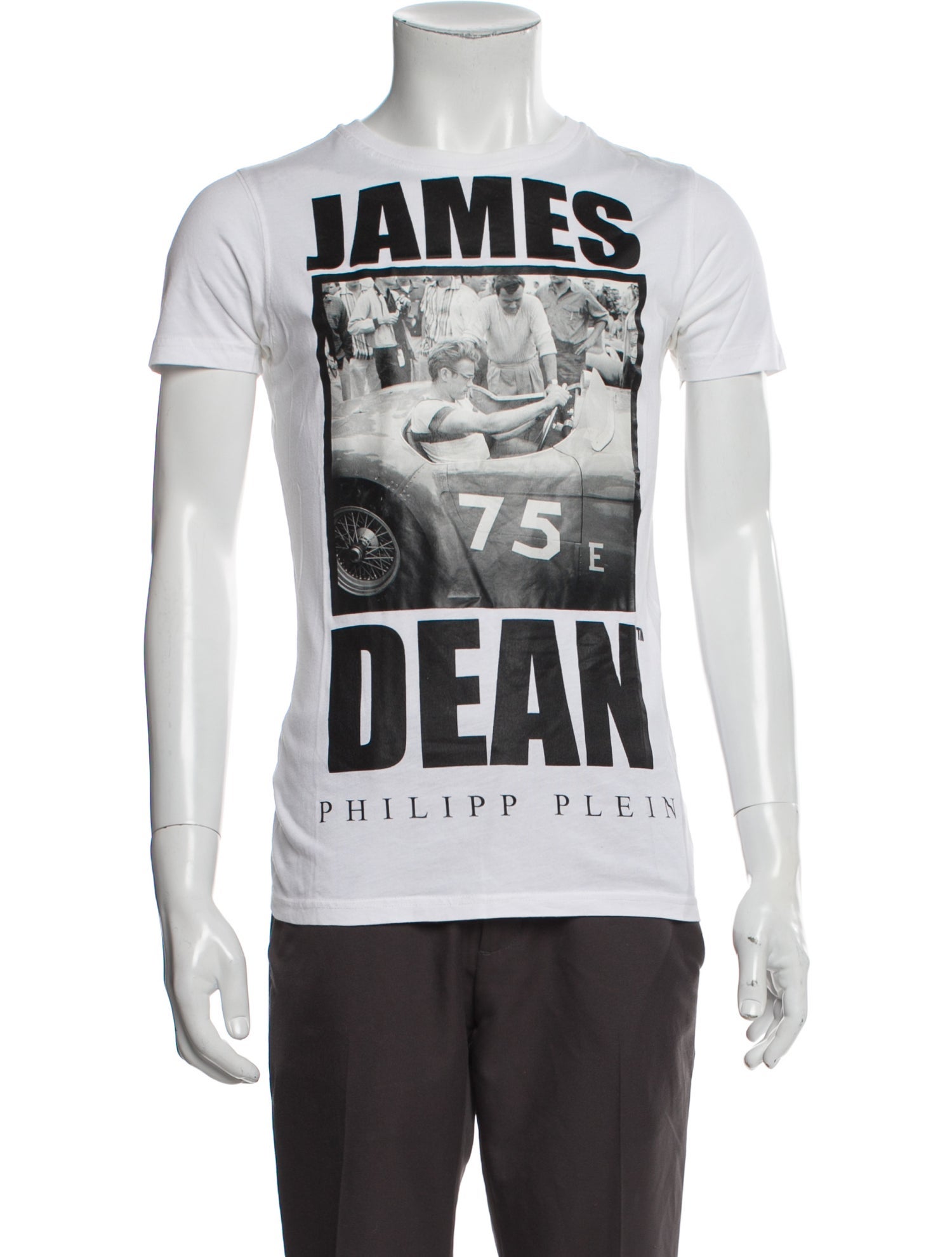 Philipp Plein Graphic Print Crew Neck T-Shirt