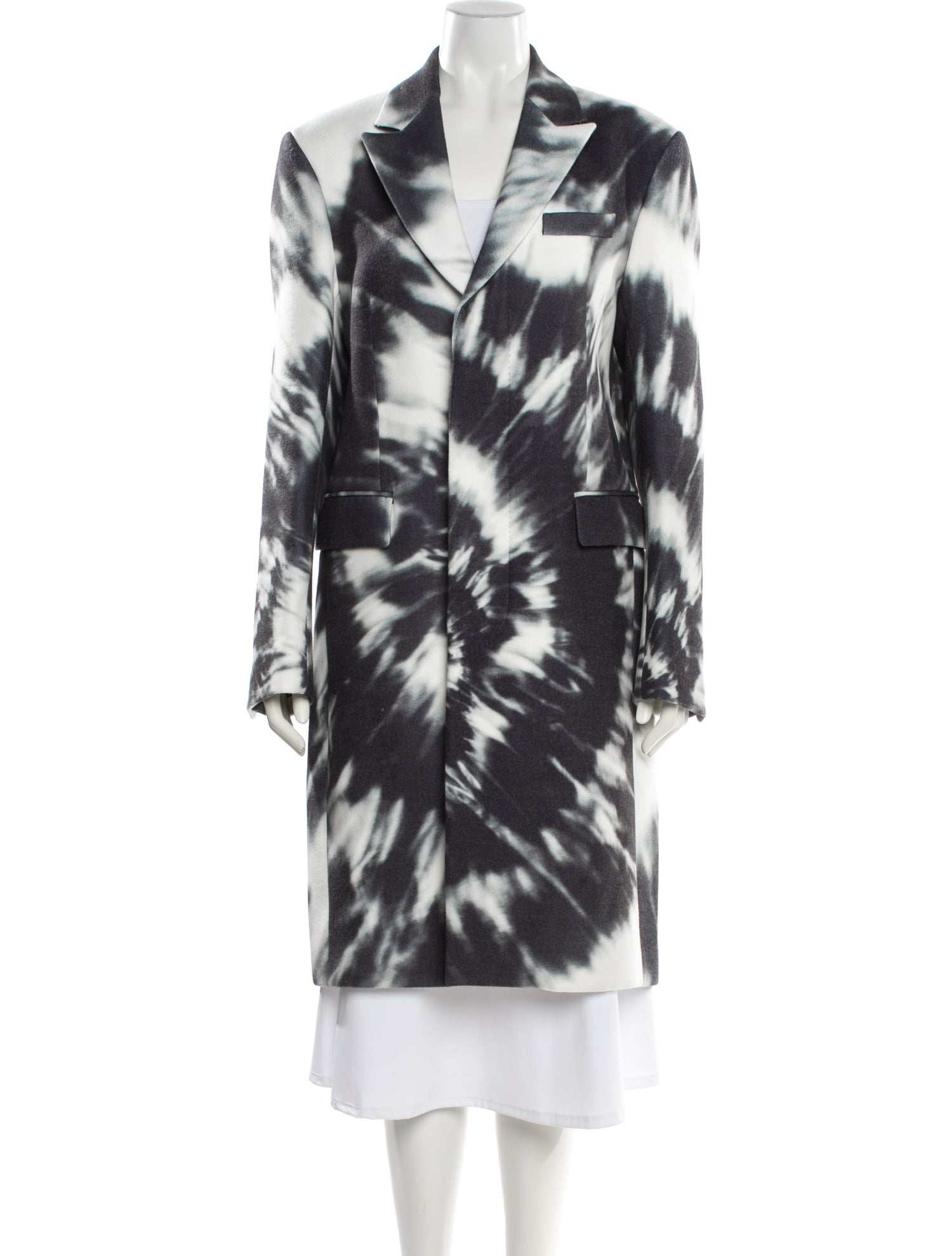 Philipp Plein 2022 Printed Trench Coat w/ Tags