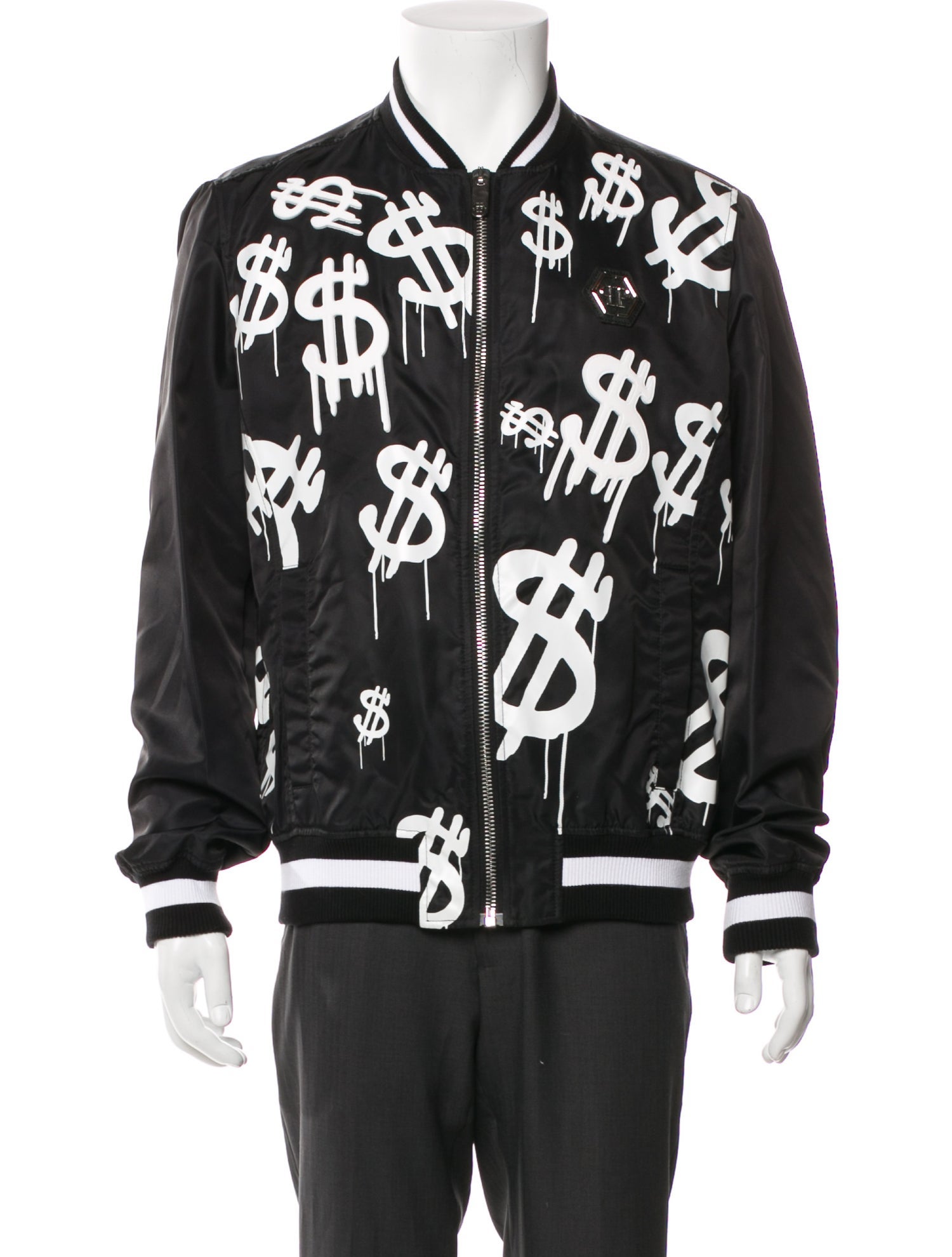 Philipp Plein Printed Bomber Jacket