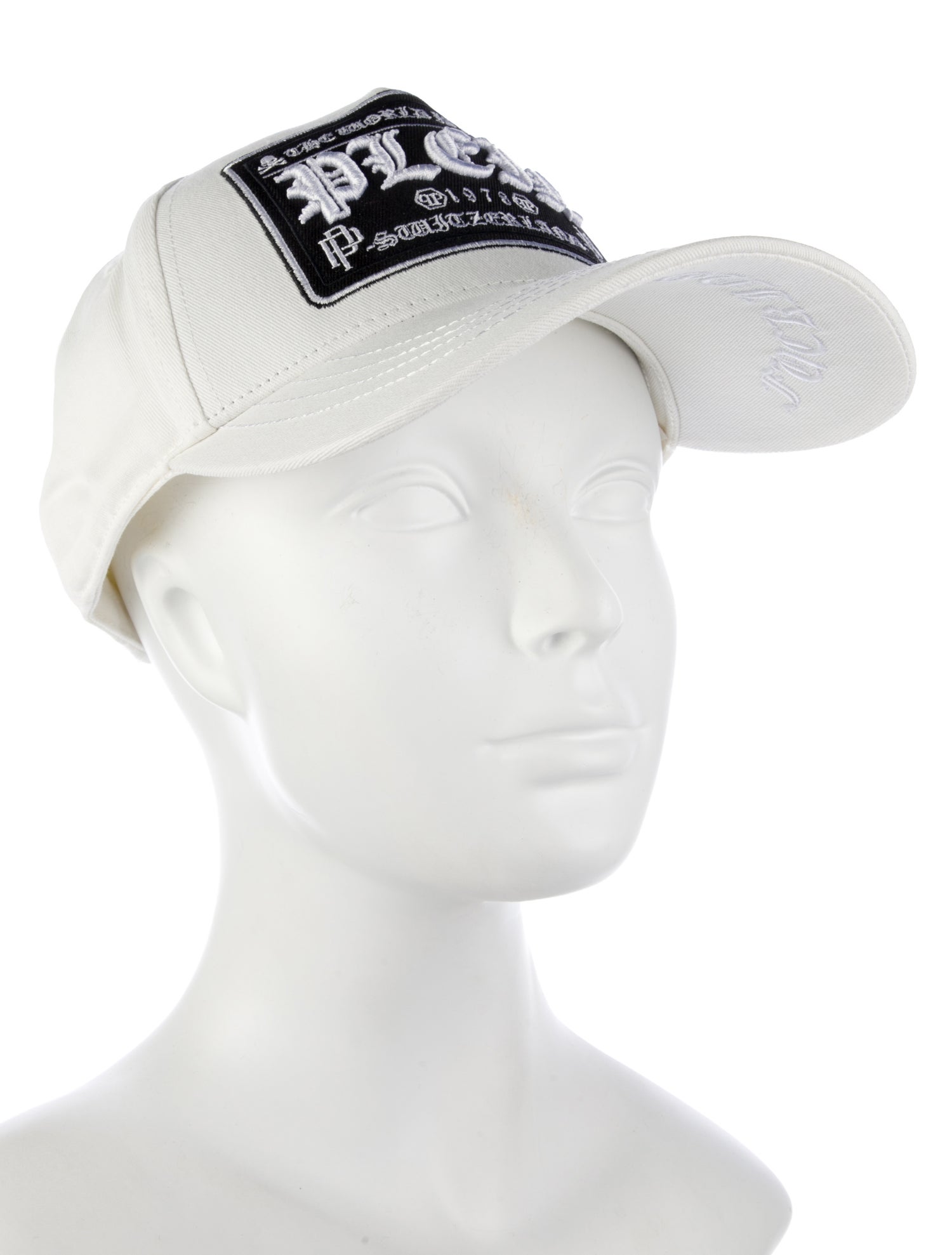 Philipp Plein Cotton Embroidered Baseball Cap