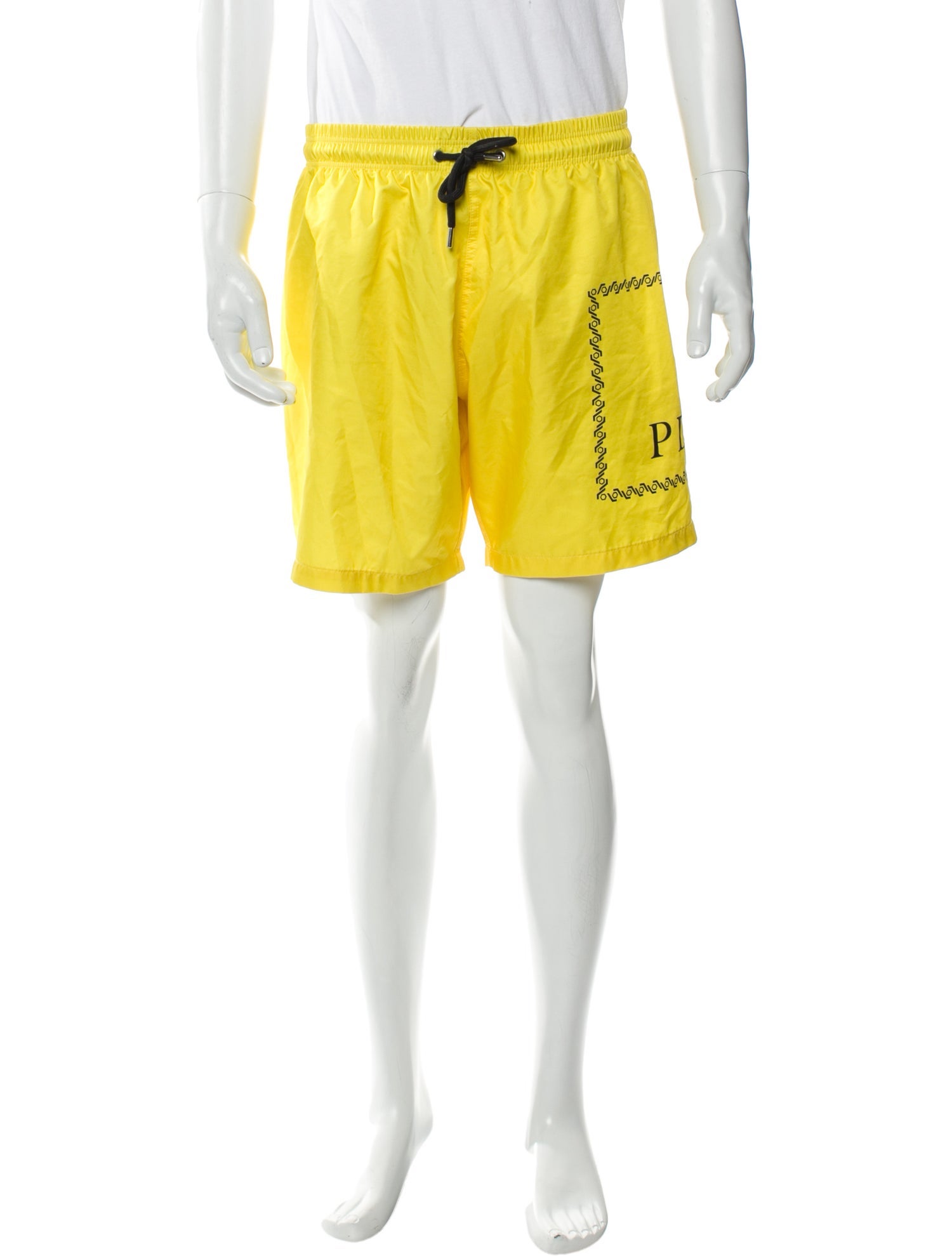 Philipp Plein Graphic Print Swim Trunks