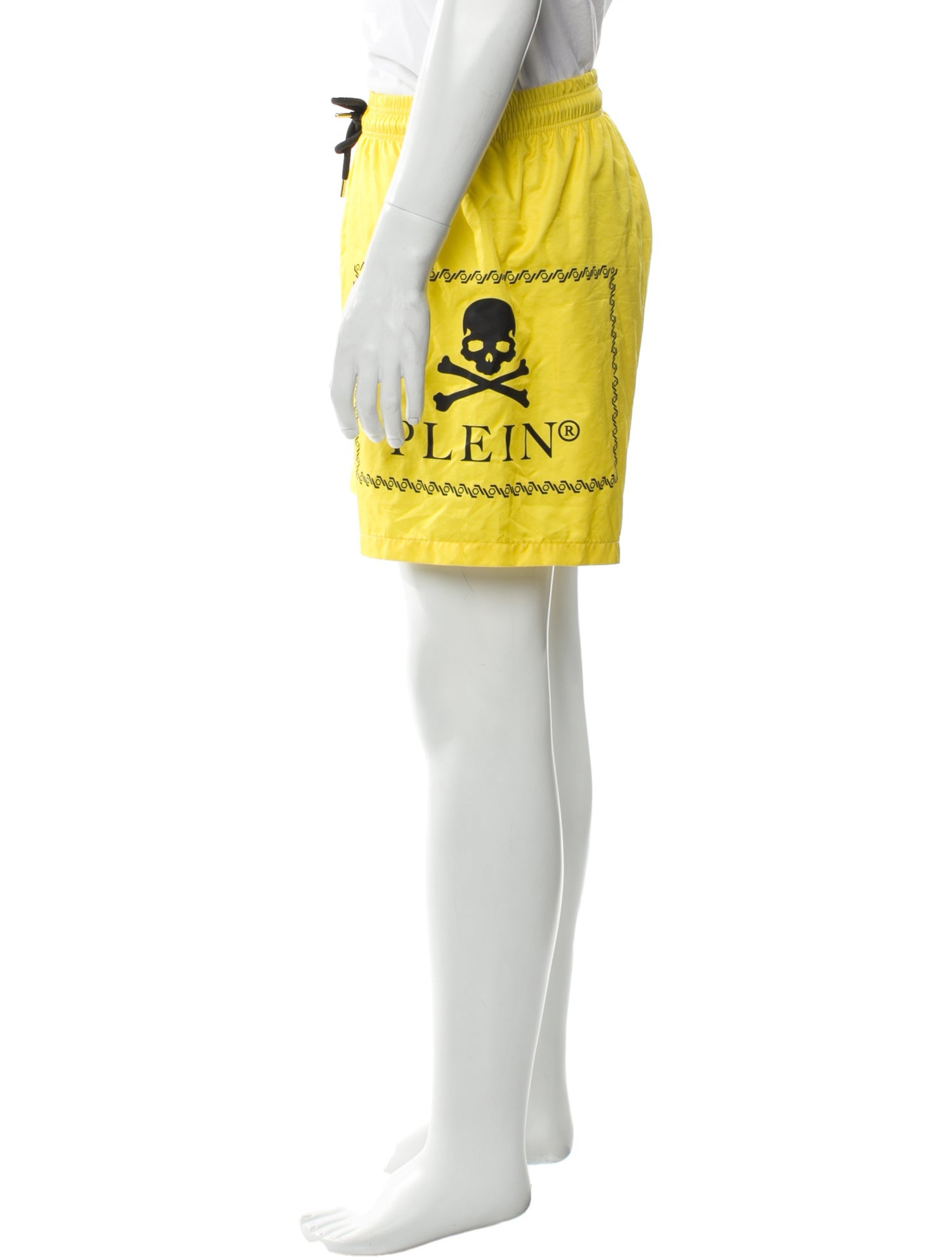 Philipp Plein Graphic Print Swim Trunks