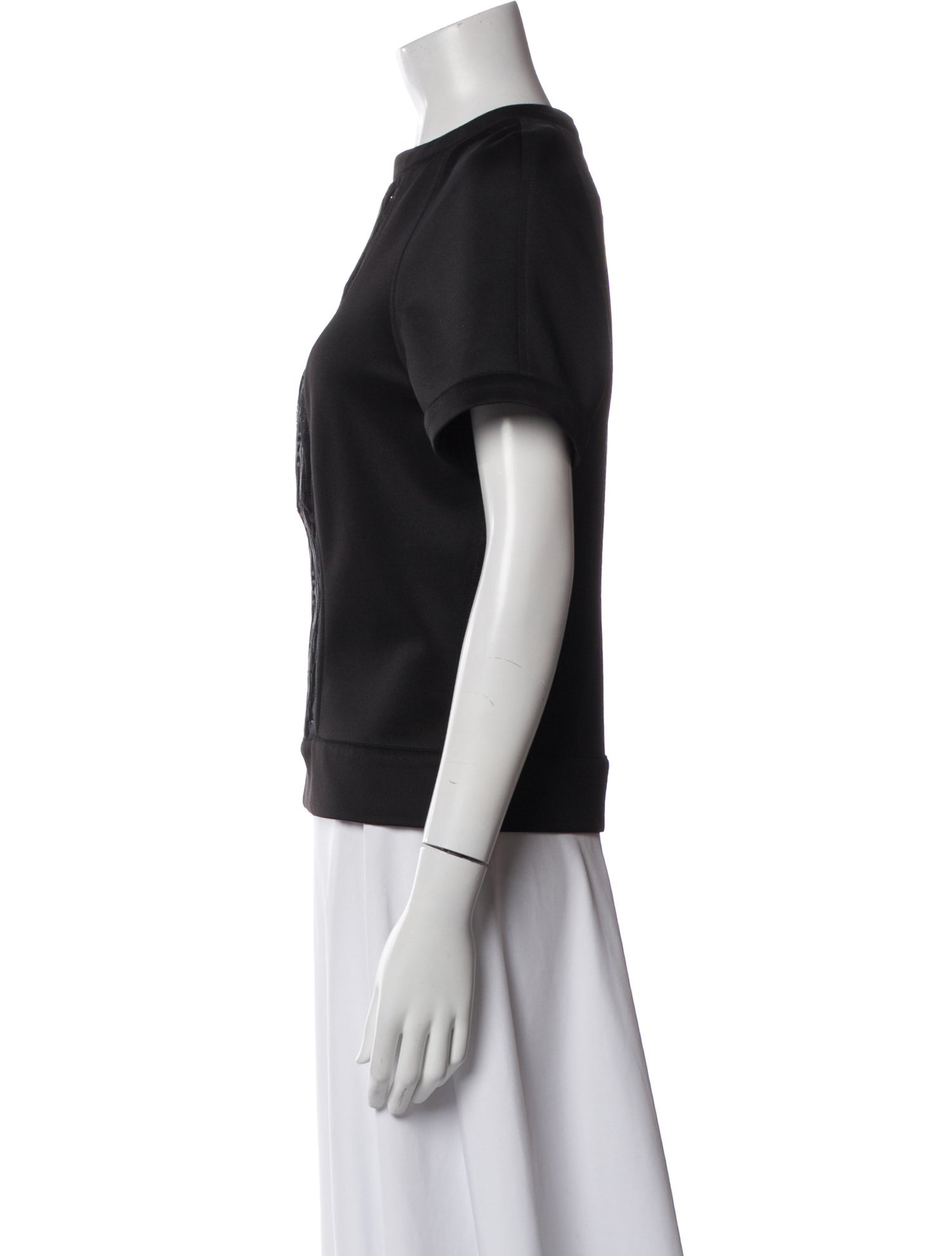 Philipp Plein Patterned Crew Neck Top