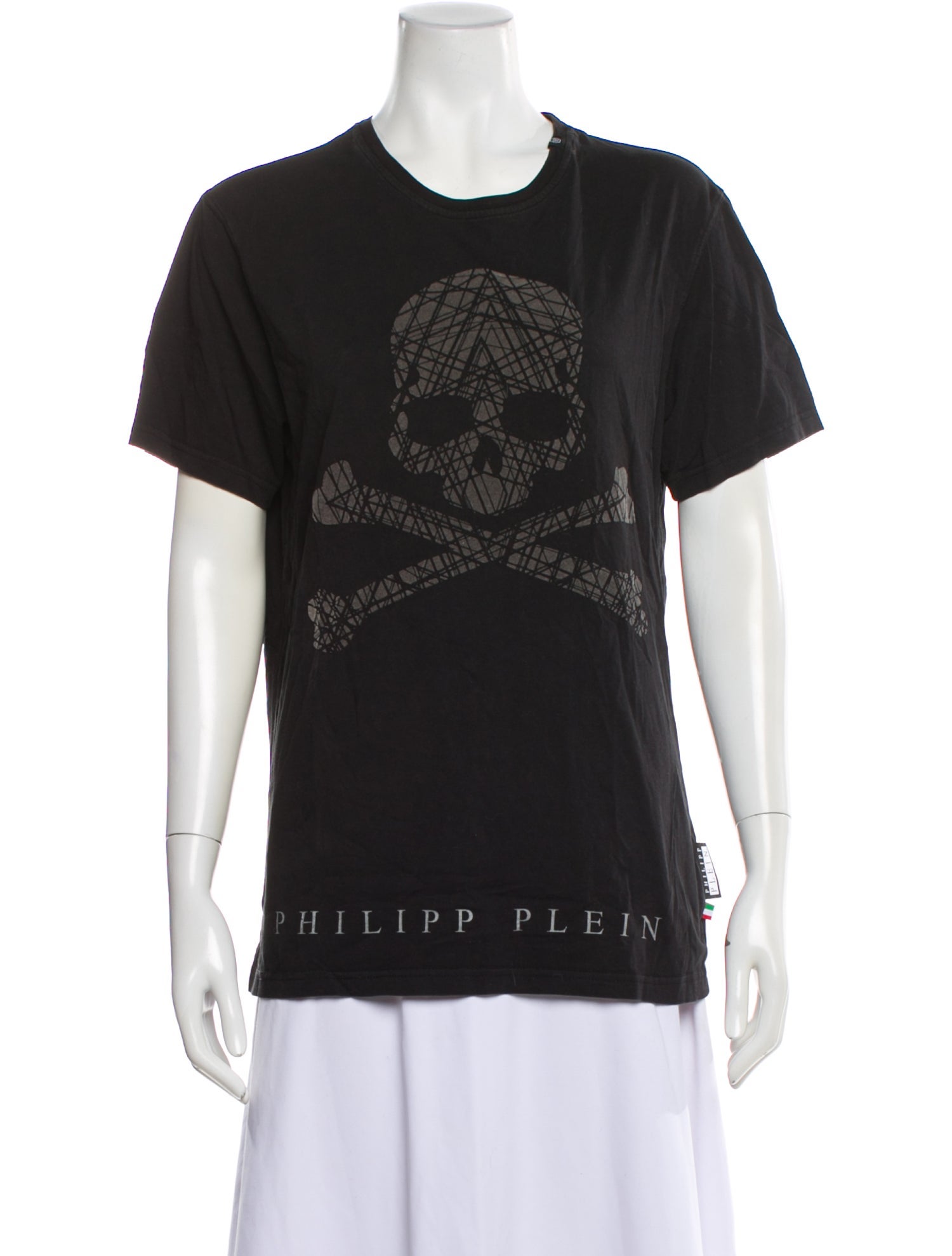 Philipp Plein Graphic Print Crew Neck T-Shirt